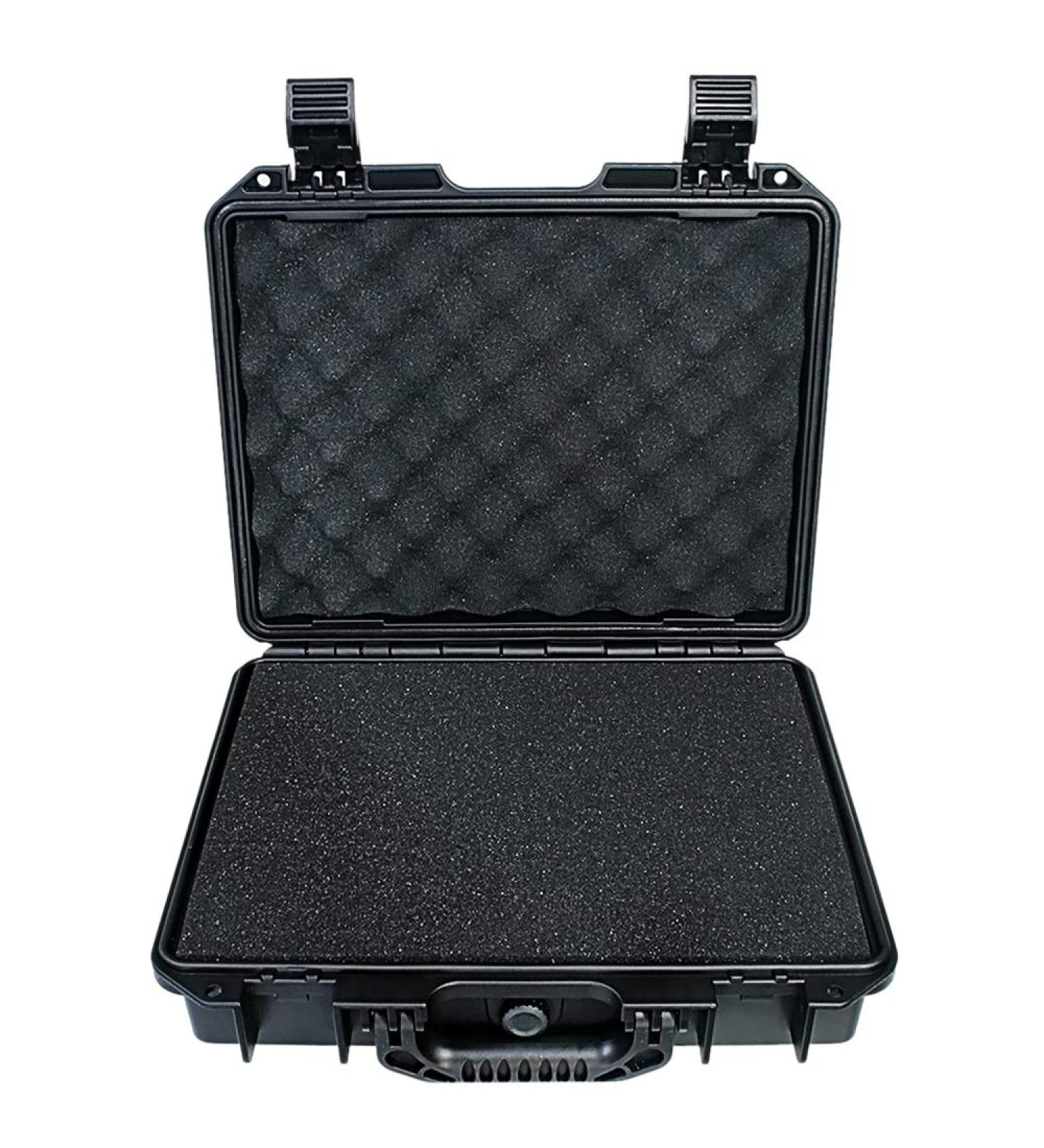 AxiGear Waterproof Hard Case with DIY Customizable Foam Insert - 14 x 12 x 4in - Buy Online on SooperMarket.com