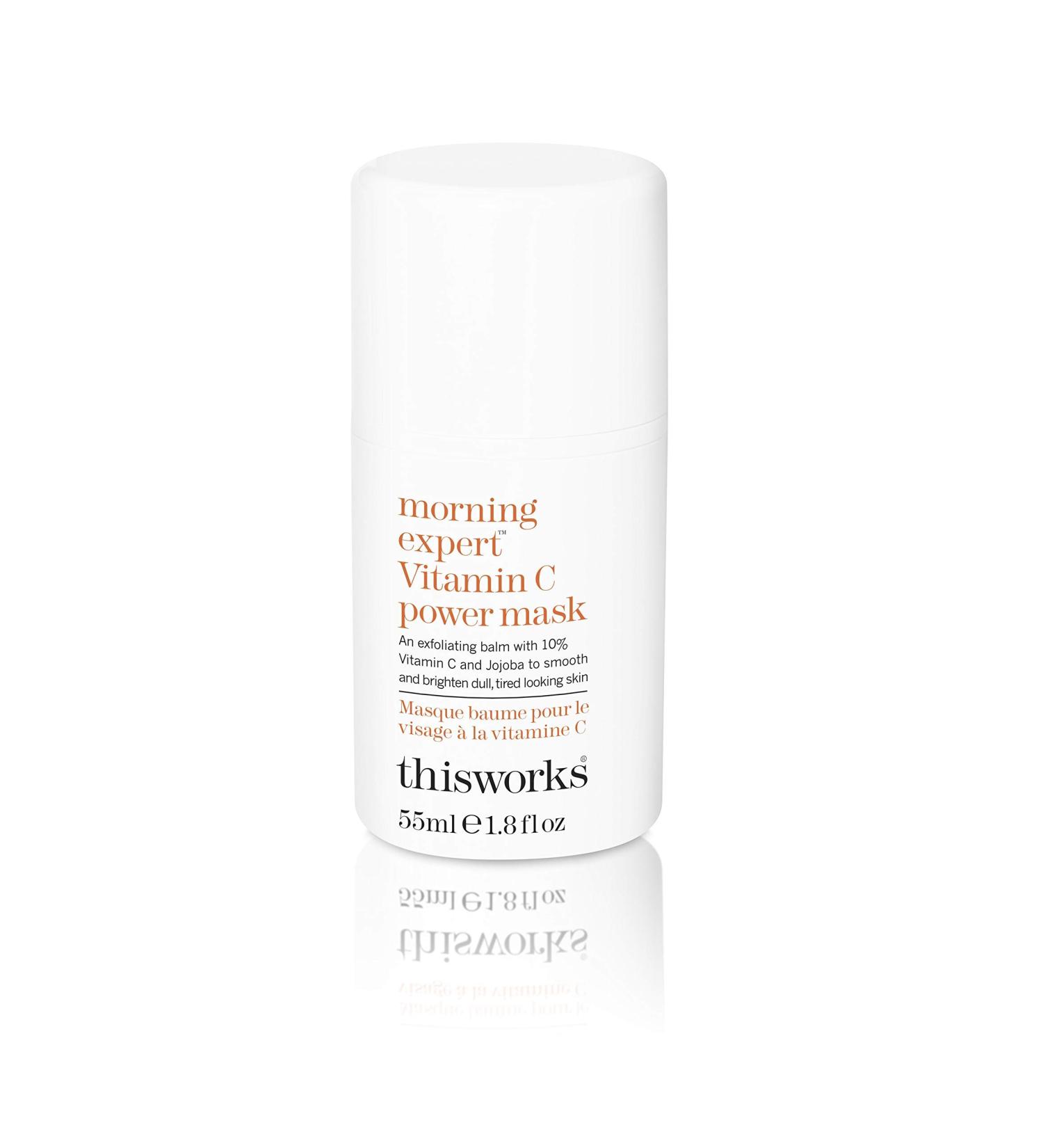 Shop This Works Morning Expert Vitamin C Power Mask 1.8 Oz - Brighten & Revitalize Your Skin | International Shipping Available - Buy Online on SooperMarket.com