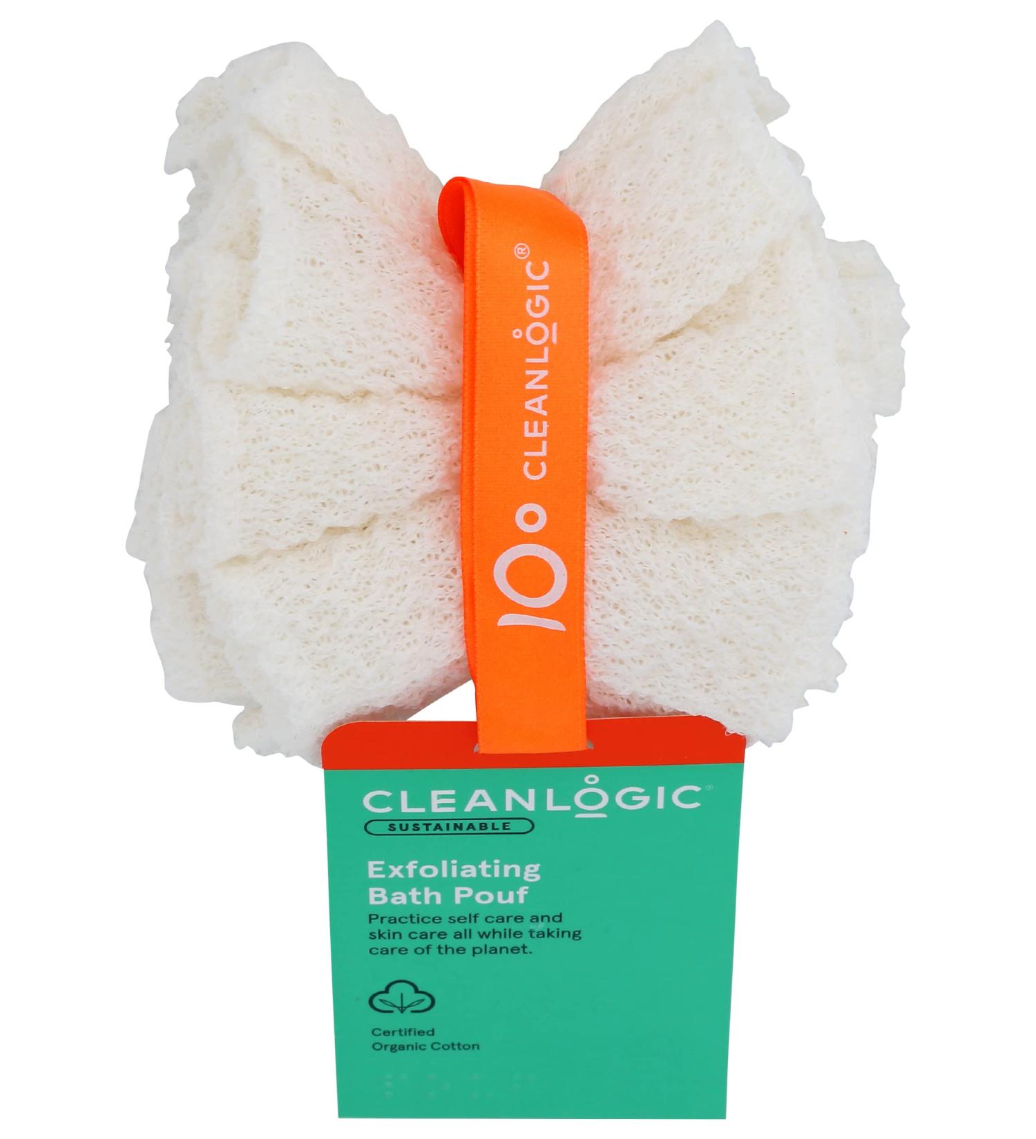 Organic Exfoliating Bath Pouf - Pack of 12 | CleanLogic Certified Organic - Buy Online on SooperMarket.com
