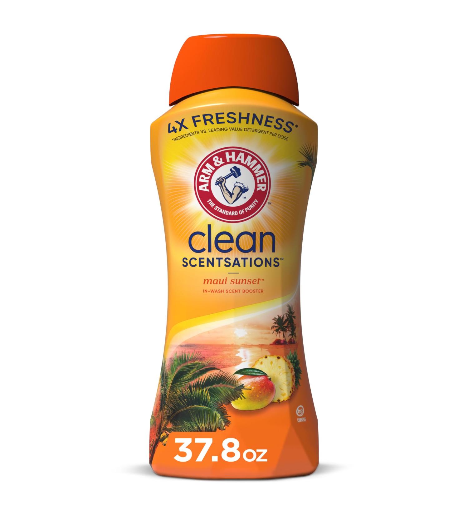 Arm & Hammer In-Wash Scent Booster Maui Sunset 37.8oz - Long-Lasting Fragrance for Fresh Laundry | Shop Internationally - Buy Online on SooperMarket.com