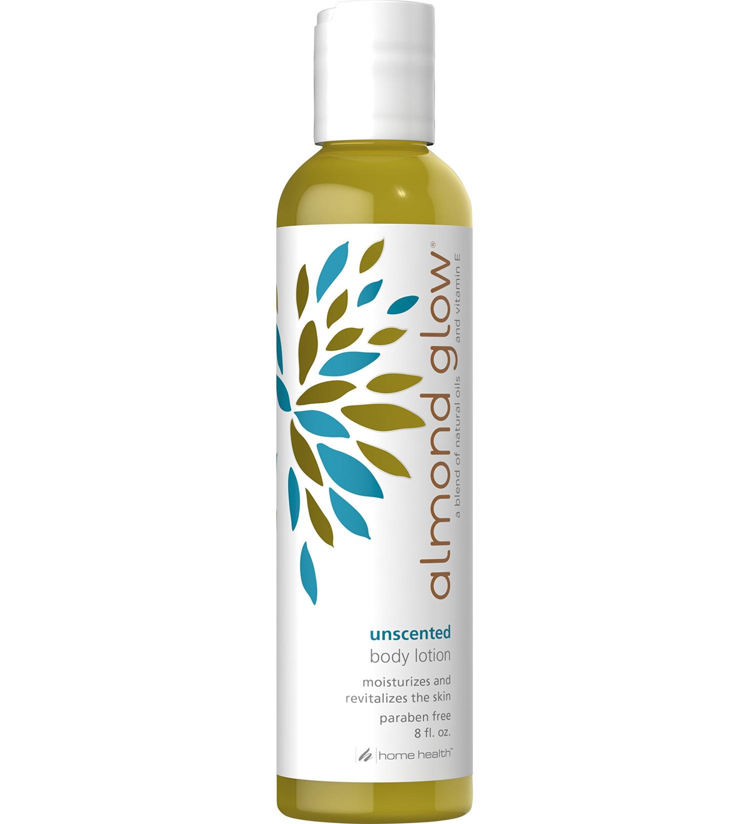 Home Health Almond Glow Body Lotion  Unscented  8 Fluid Ounce