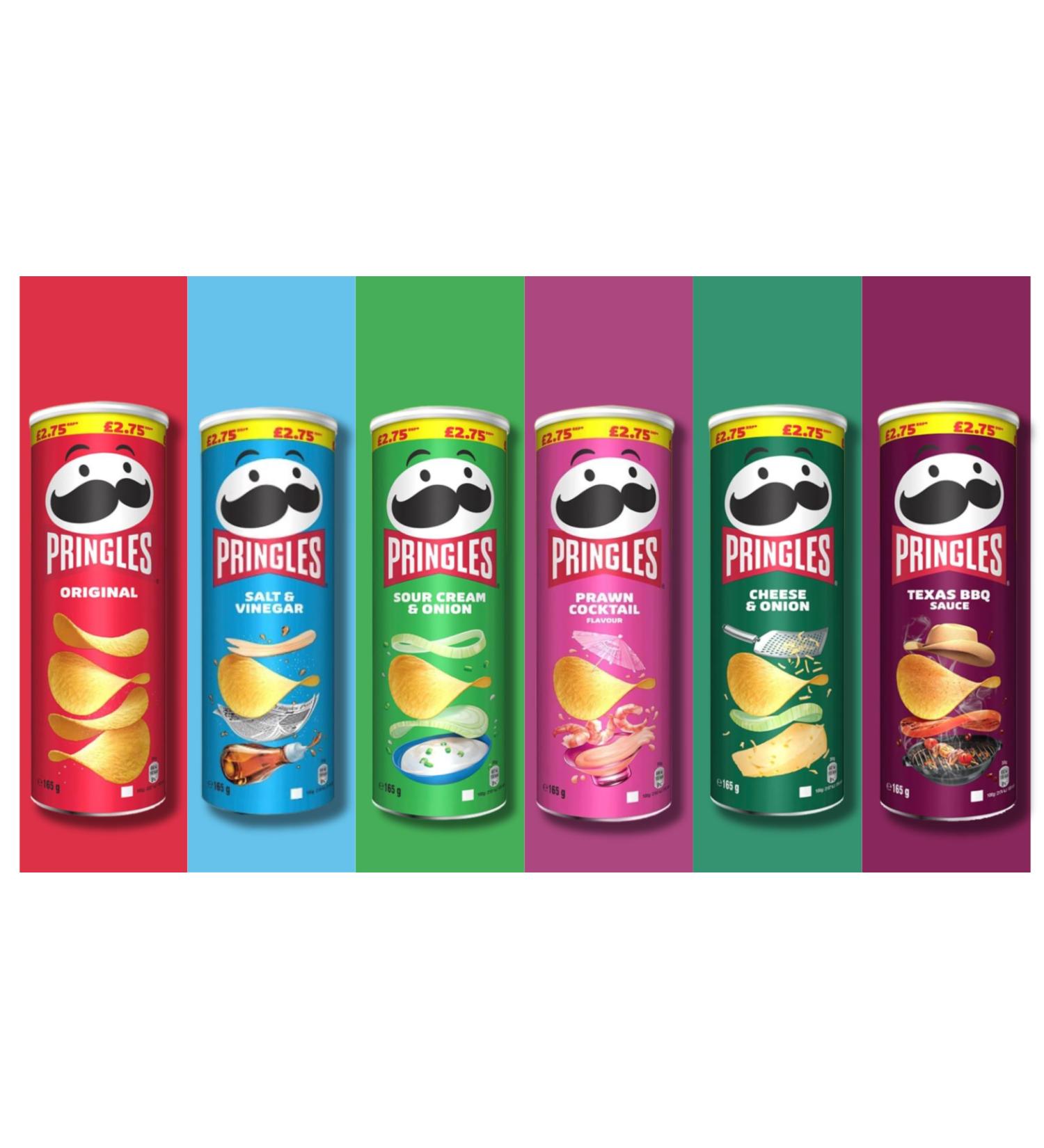 Fantastic Trade Store's Crisps Collection (Pringles MIX & MATCH Collection 6 x 165g) - Buy Online on SooperMarket.com