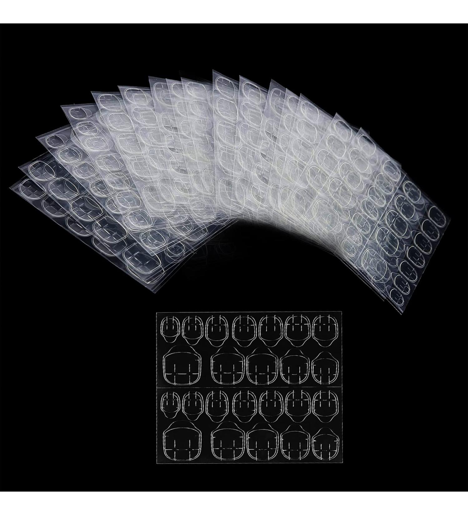 ILamourCar 720Pcs False Nail Stickers and Glue Set - 30 Sheets Double-Sided Tabs for Fake Nails Tips - Buy Online on SooperMarket.com
