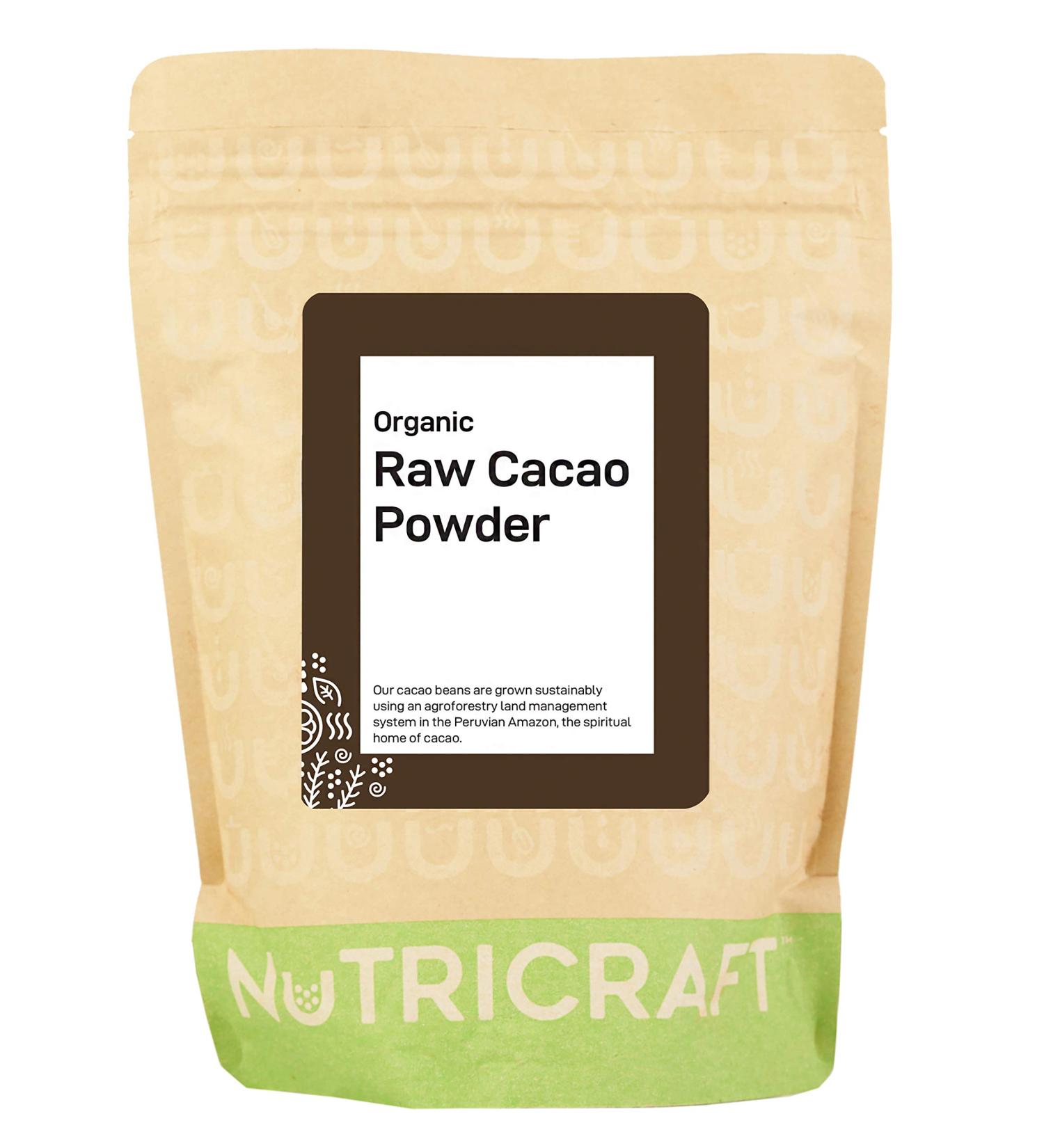 NutriCraft Organic Raw Cacao/Cocoa Powder - 500g, 250g, 1kg & 25kg Options Available - Buy Online on SooperMarket.com