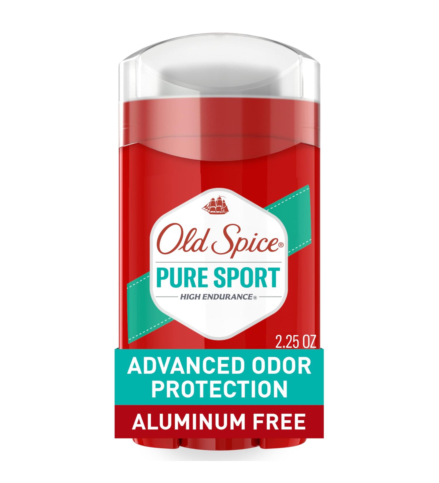 Old Spice High Endurance Deodorant for Men Pure Sport Scent 2.25 oz Pure Sport 2.25 Ounce (Pack of 1) - Buy Online on SooperMarket.com