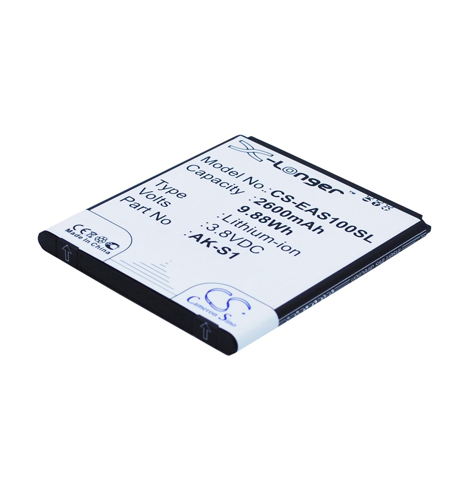 Replacement Battery for Emporia Smart & Smart 1 - 2600mAh/3.8V Compatible AK-S1 AK-S1(V1.0 - Buy Online on SooperMarket.com