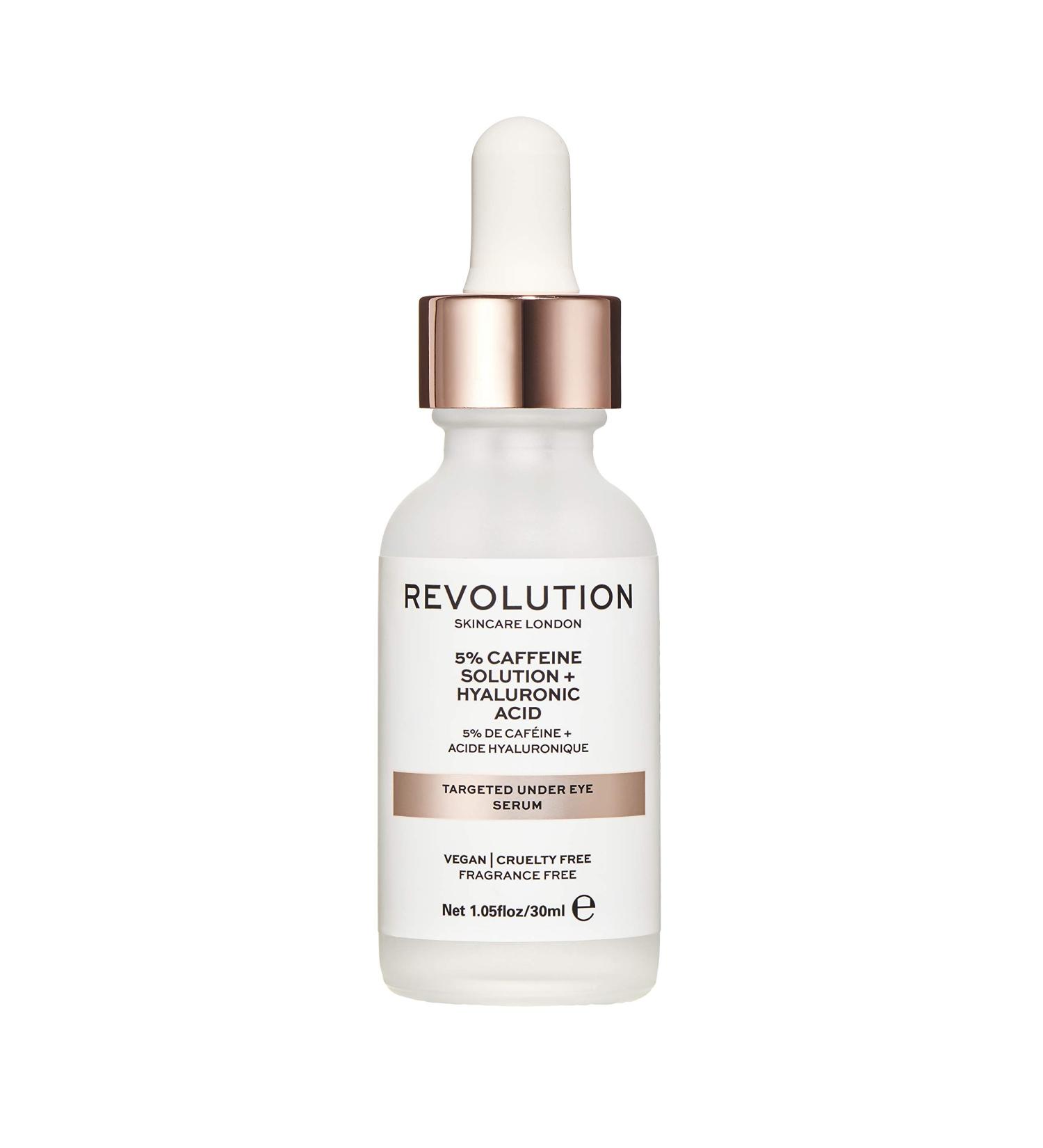Revolution Skincare Targeted Under Eye Serum - 5% Caffeine - Vegan & Cruelty Free 250ml - Buy Online on SooperMarket.com