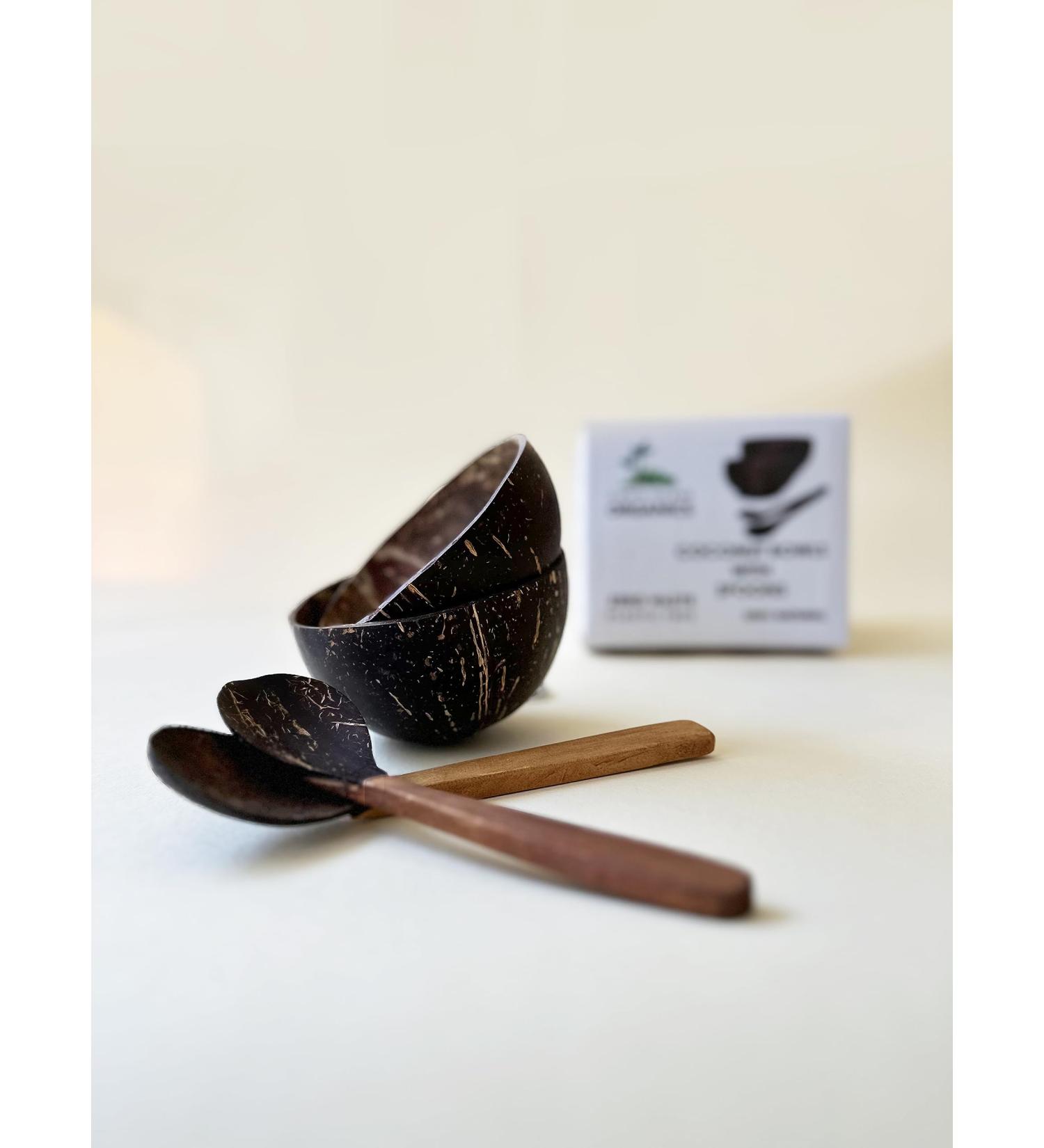 Virgin Island Organics Coconut Bowls and Spoons - Buy Online on SooperMarket.com
