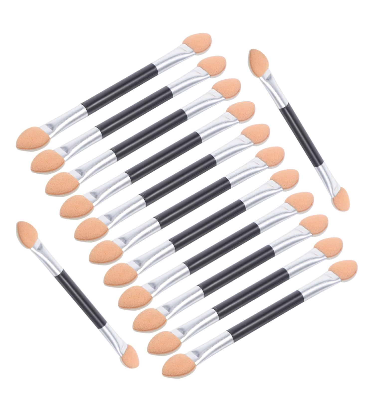 PLAFOPE 24pcs Brush Eyeshadow Eshadow Sponge Applicator Smudge Eye Brush Eyeshadow Brush Eye Shadow Colorful 7cm Colorful - Buy Online on SooperMarket.com
