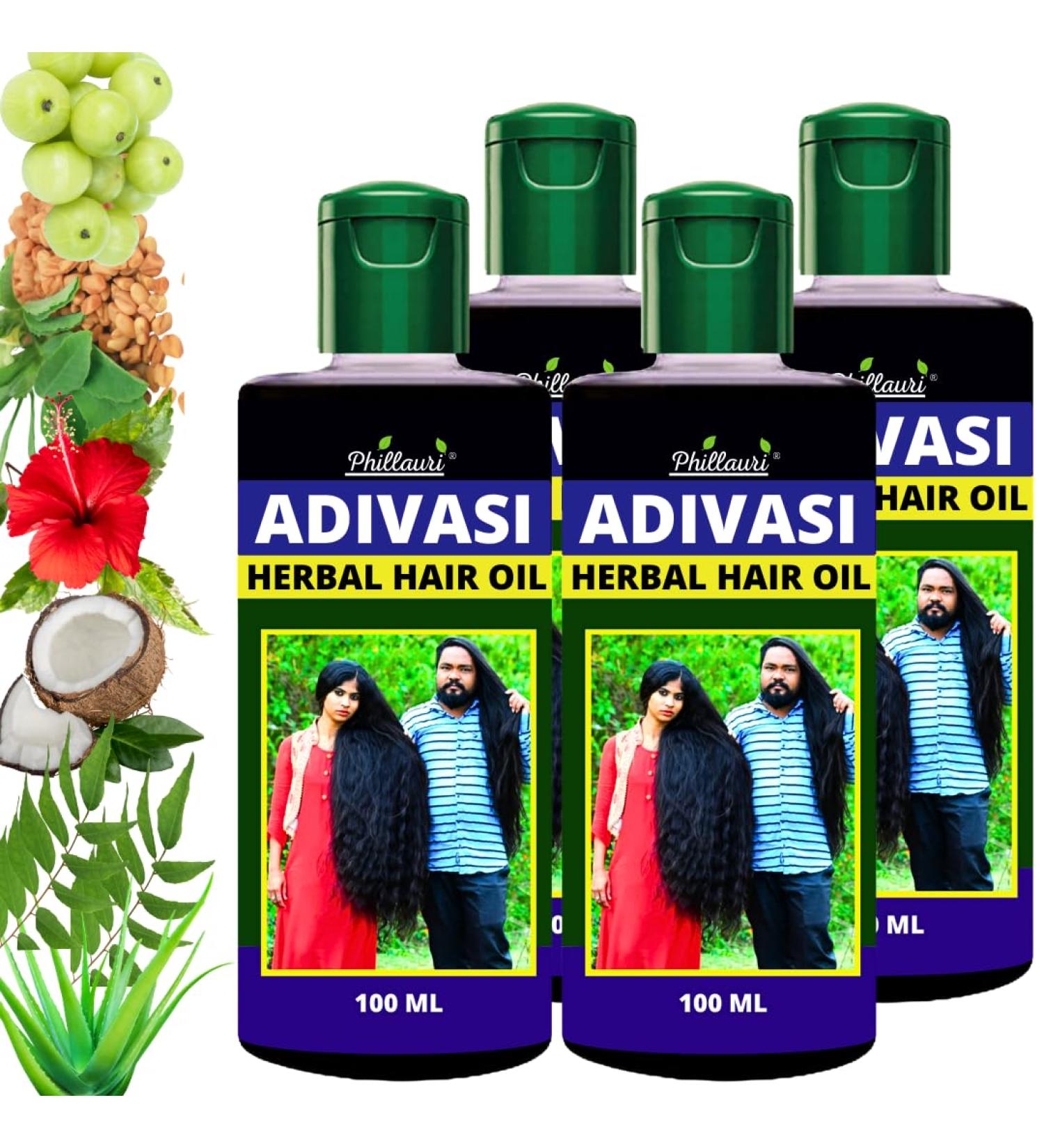 Adivasi Hair Oil Original - Herbal Hair Oil for Men & Women | 400ml | Best Natural Hair Care - Buy Online on SooperMarket.com