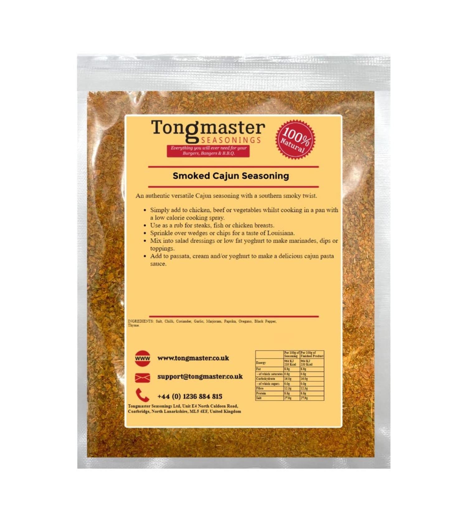 Smoked Cajun Seasoning - Spice Blend - 200g