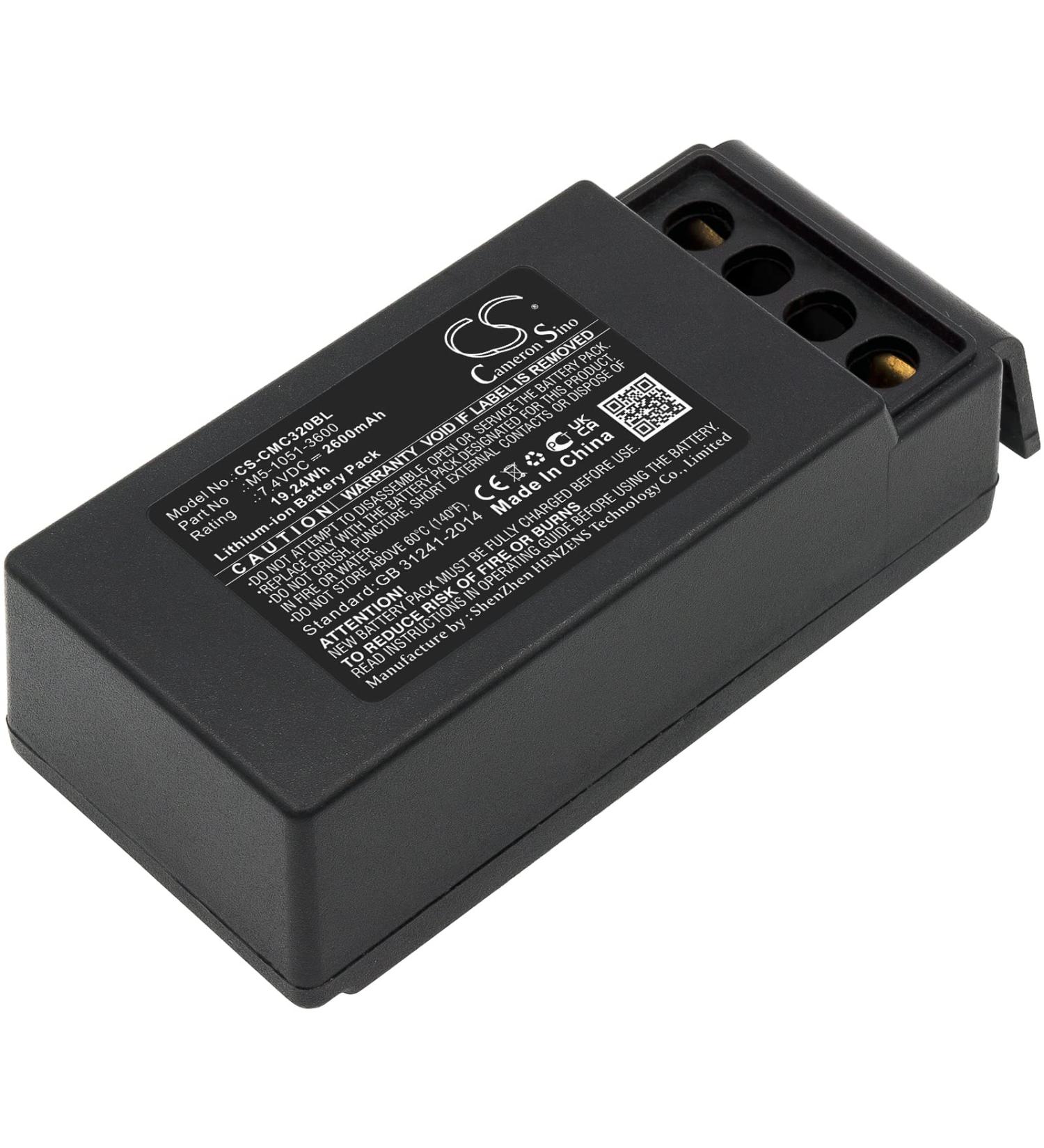 Battery Replacement for Cavotec M9-1051-3600 EX | MC-3000 MC-3 M5-1051-3600 - International Shipping Available - Buy Online on SooperMarket.com
