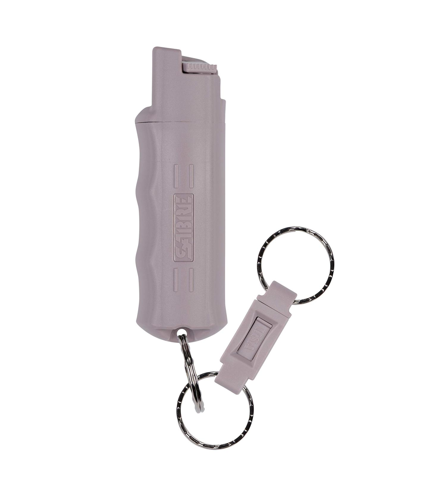 SABRE RED Pepper Spray Keychain | Max Police Strength OC Spray | 10-Foot Range | 25 Bursts | Dusk Purple - Buy Online on SooperMarket.com