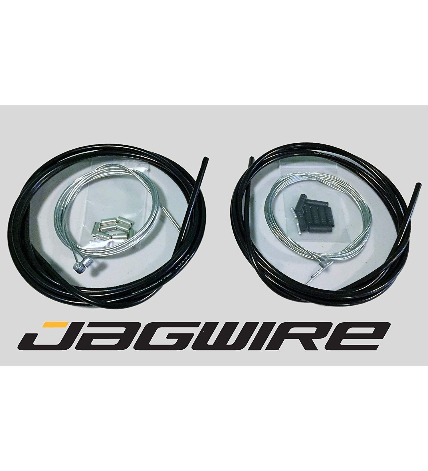Jagwire Mountain Shop Kit - Black - SRAM/Shimano Compatible - Complete Brake & Shifter Cable Set - Buy Online on SooperMarket.com
