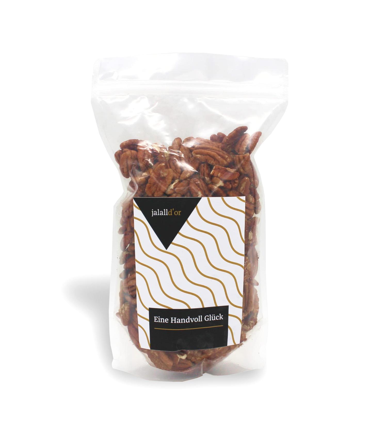 Jalall D'or Organic Pecans - Untreated Unsalted 500g | Premium Quality Pecan Nuts for International Shipping - Buy Online on SooperMarket.com