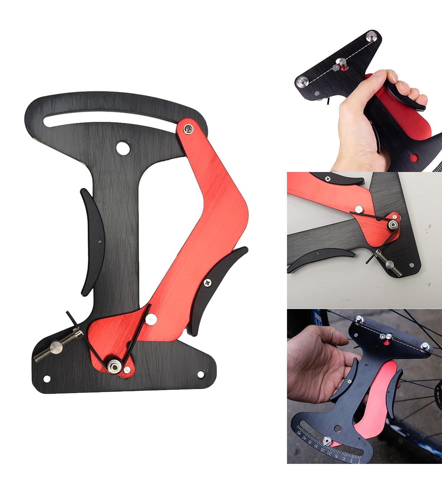 PURATEN Bicycle Spoke Tension Meter | Mountain & Road Bike Rim Adjustment Tool - Black - Buy Online on SooperMarket.com