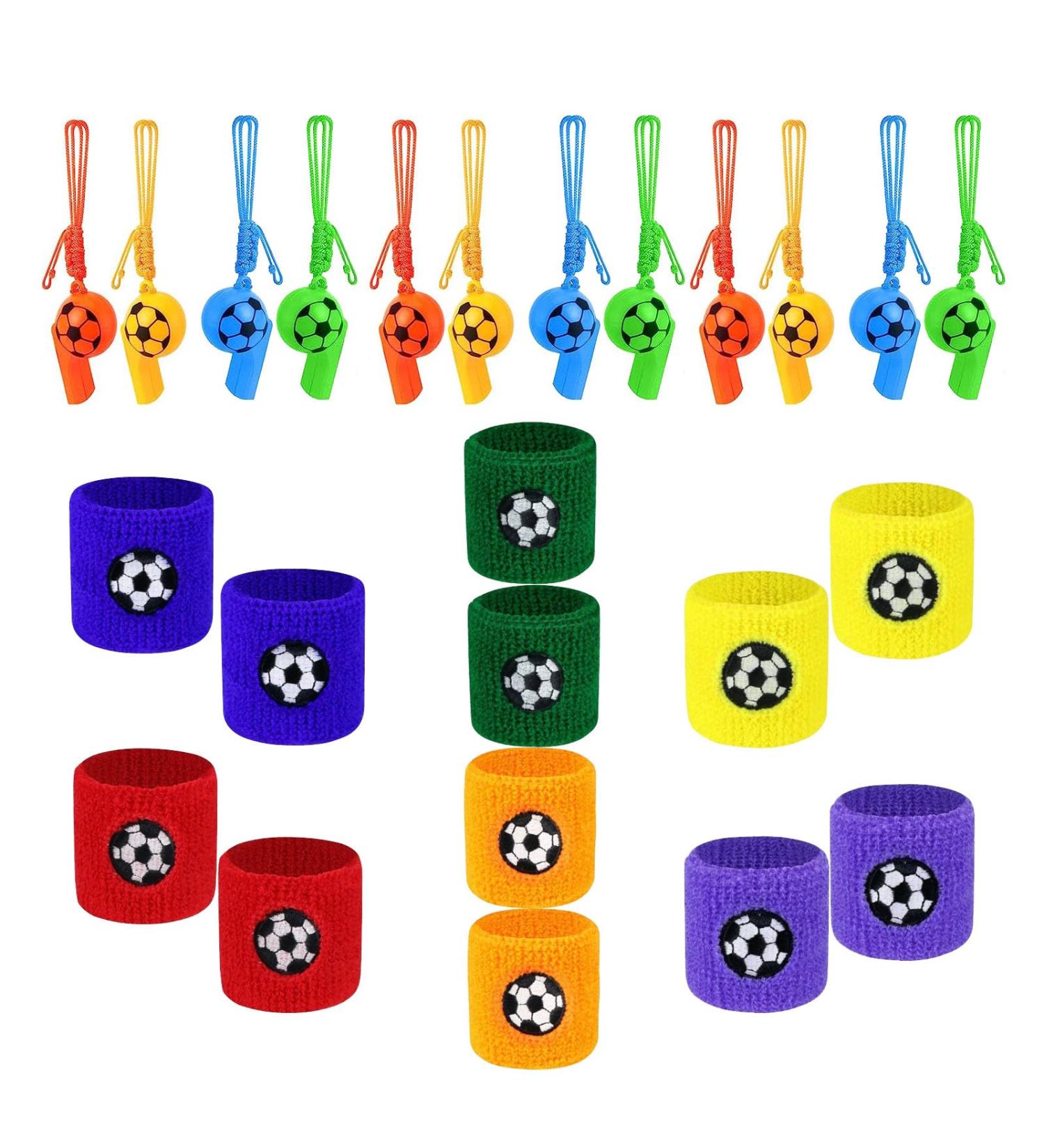 Trillerpipe Football Welding Band Set | 12-Piece Plastic Pipe & Welding Tape for Kids | Perfect Party Sports Favors - Buy Online on SooperMarket.com