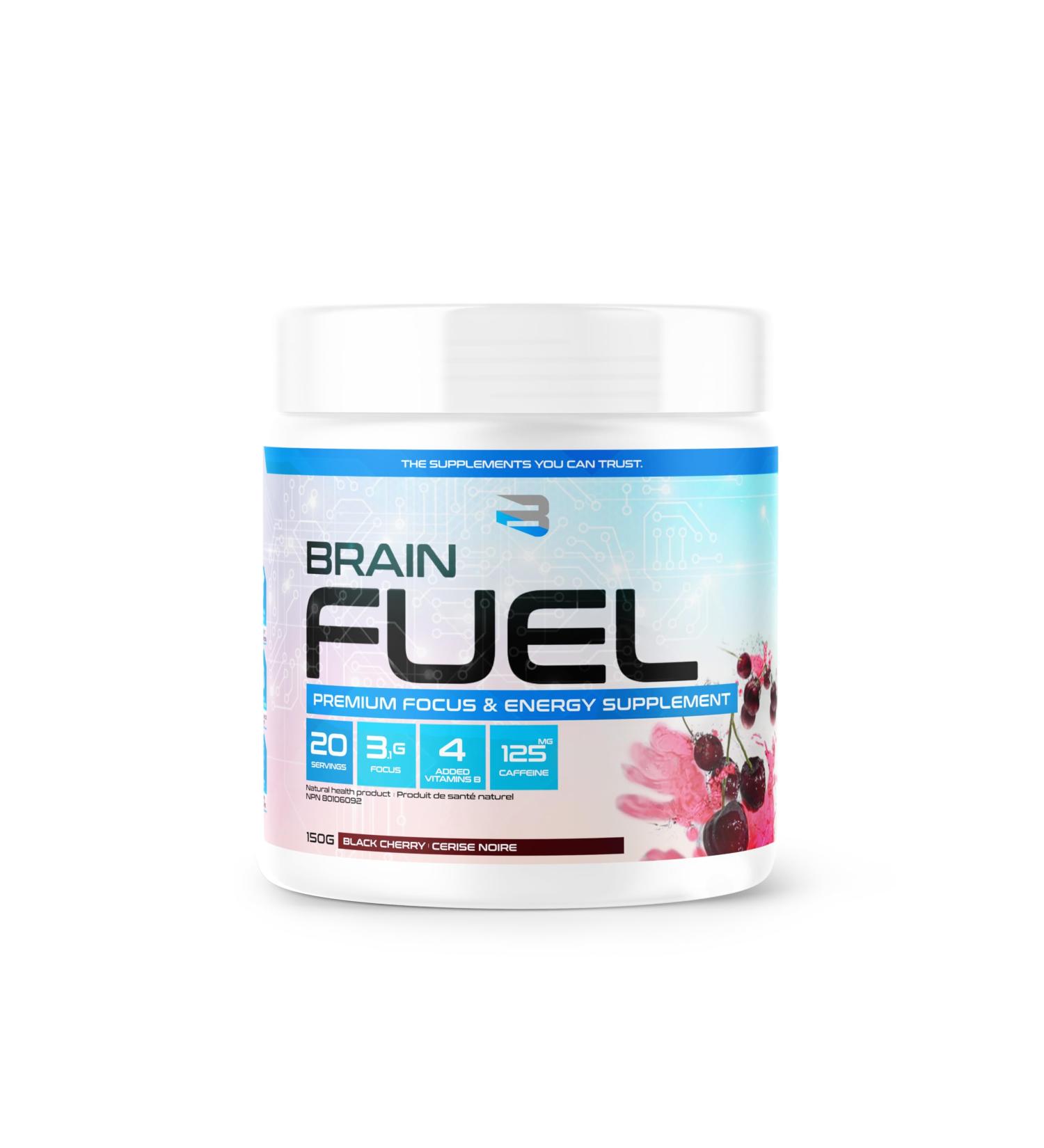 Brain Fuel Believe Supplements (20 servings) (Black Cherry) - Buy Online on SooperMarket.com