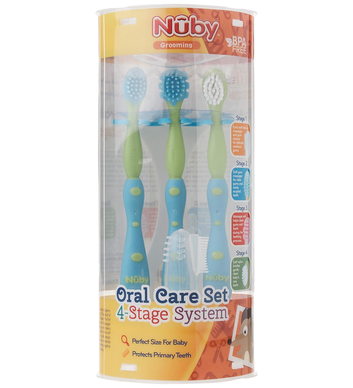 Nuby Oral Care Set 4-Stage System - Buy Online on SooperMarket.com