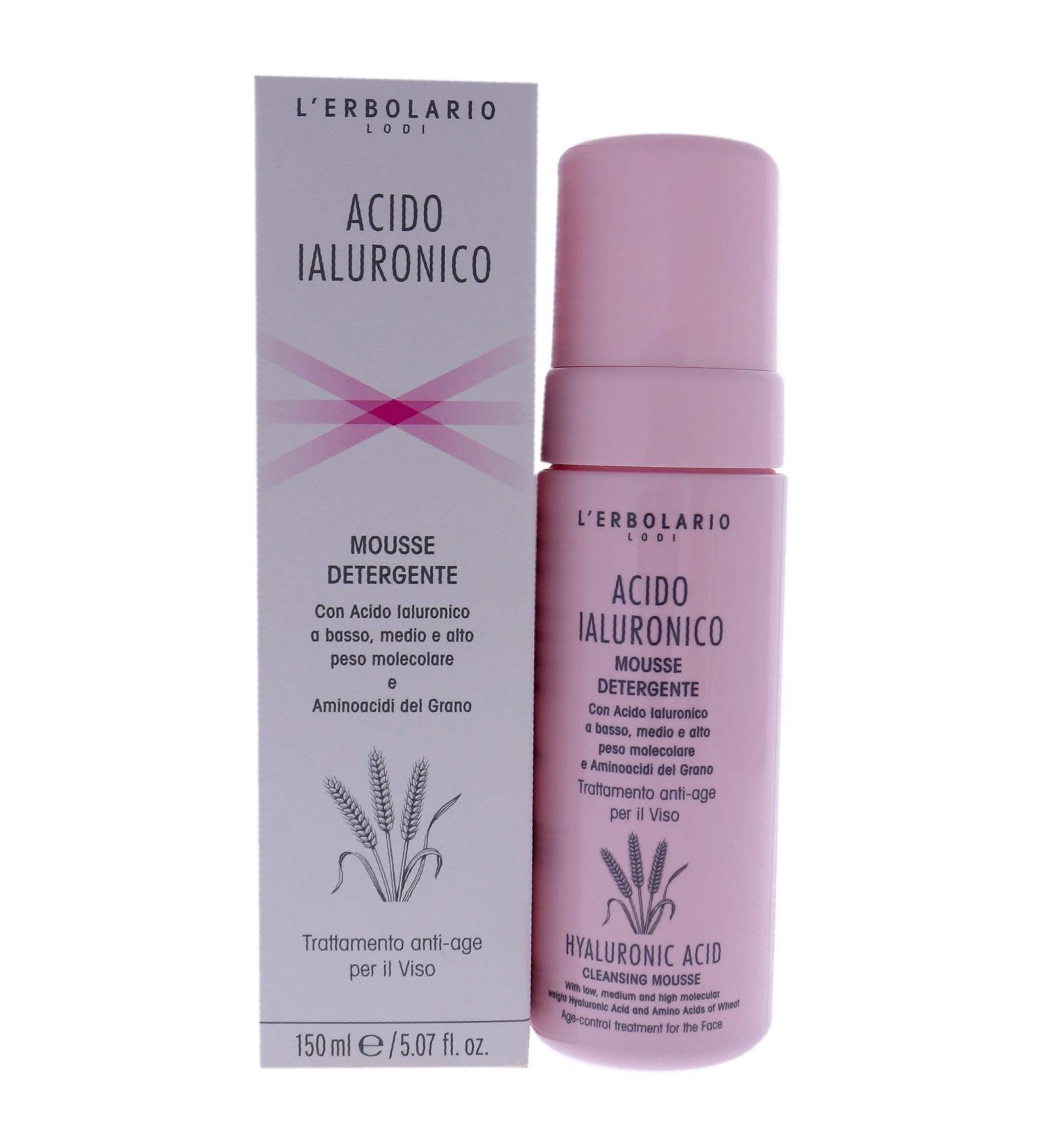 L'Erbolario Hyaluronic Acid Cleansing Mousse