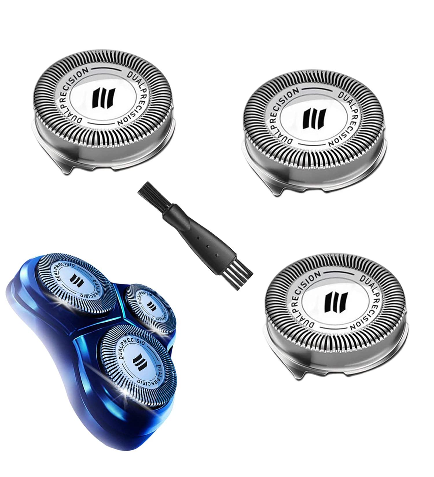 HQ8 Replacement Heads for Norelco Aquatec Shavers - Compatible with Philips Razor PT720 AT880 AT810 - 3 Pack HQ8 Blades - Buy Online on SooperMarket.com