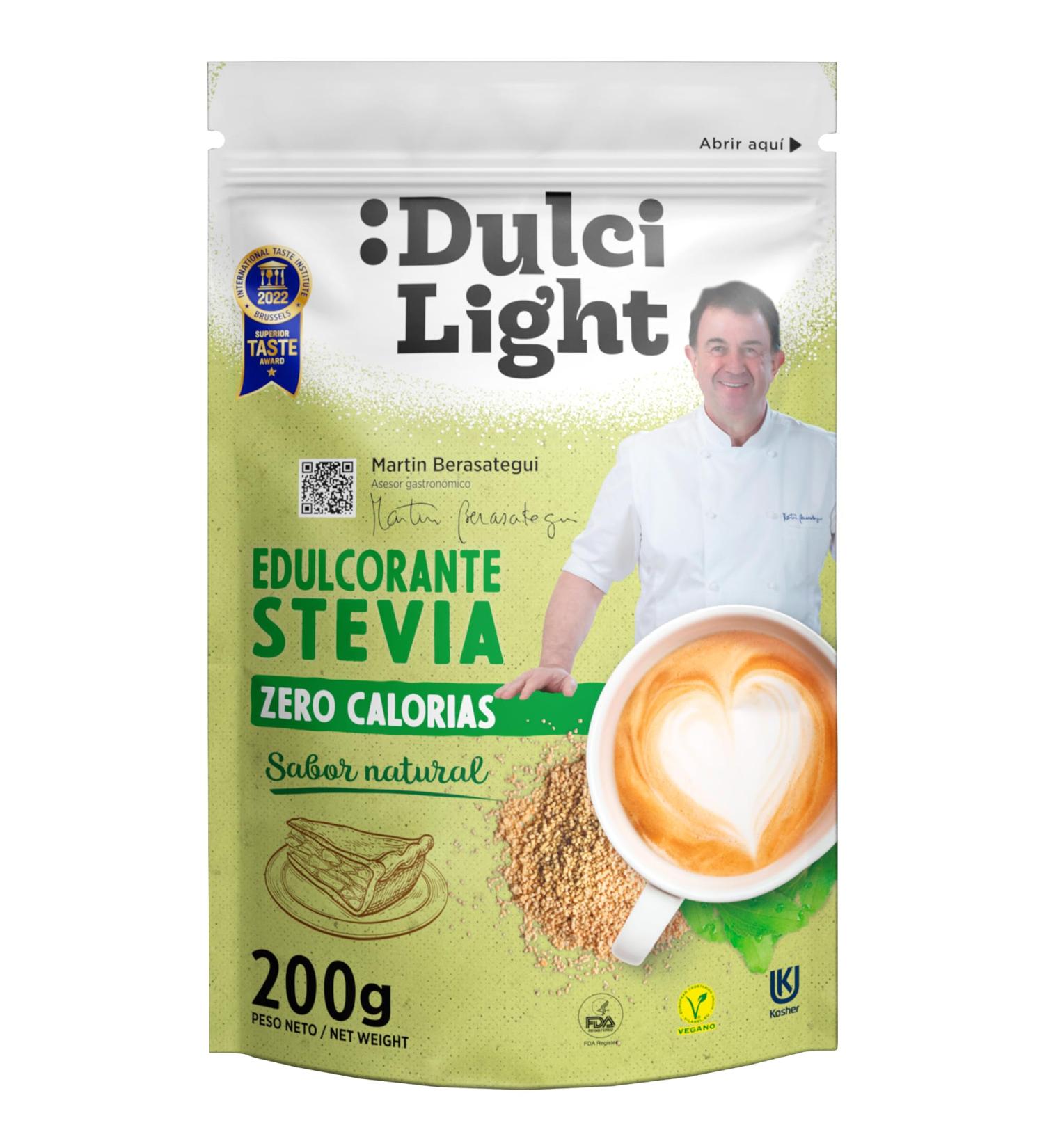 Dulci Light Dulce Y Favorable Stevia sweetener 200g sweeteners no calories for drinks and food natural sugar replacement