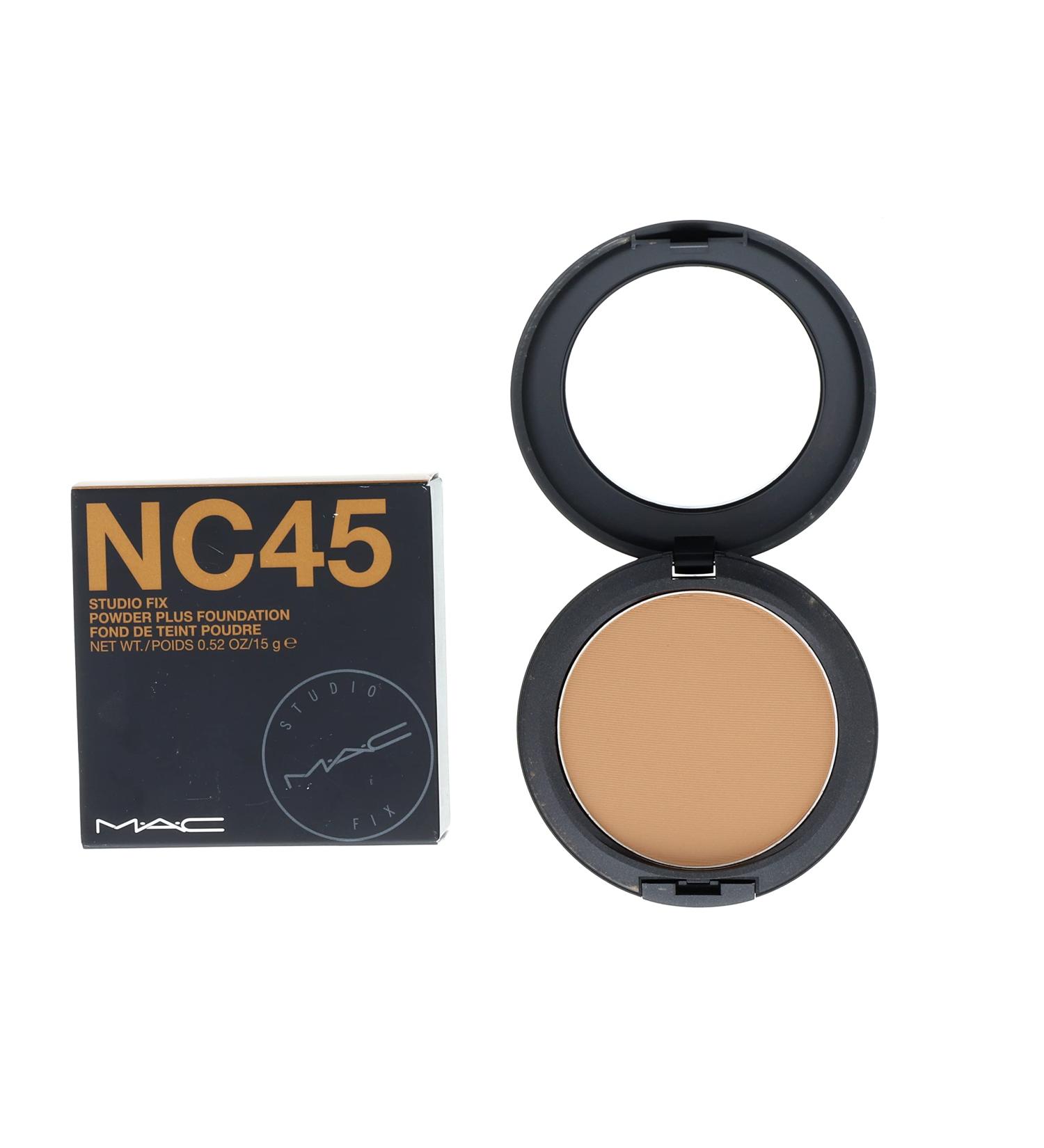 MAC Studio Fix Powder Plus Foundation NC45 - Brand New in Box - 1 Count - Buy Online on SooperMarket.com