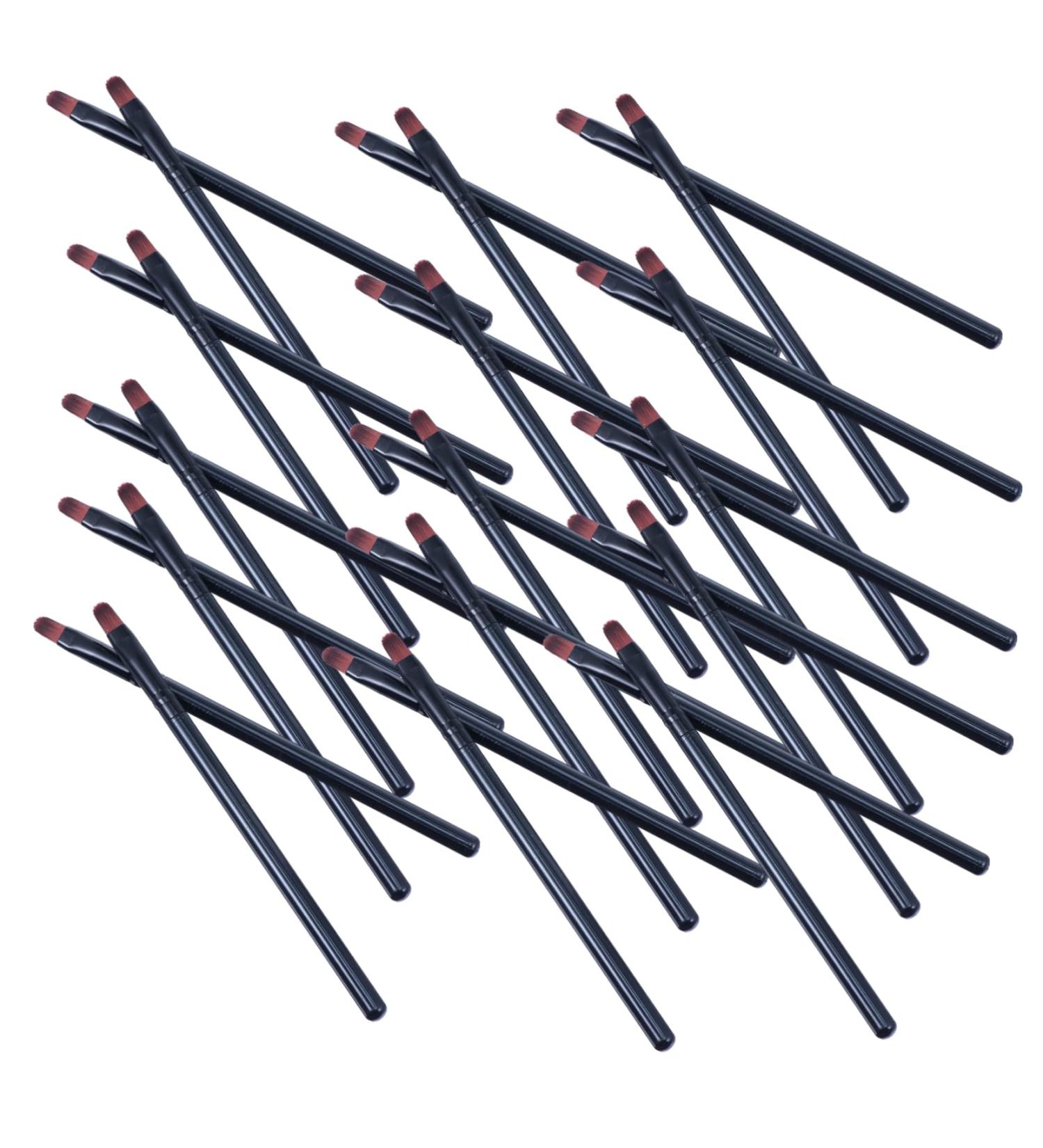 50pcs Multi-Function Lip Brush Set - Plastic Lipstick & Lip Gloss Applicators for Perfect Makeup Application - Buy Online on SooperMarket.com