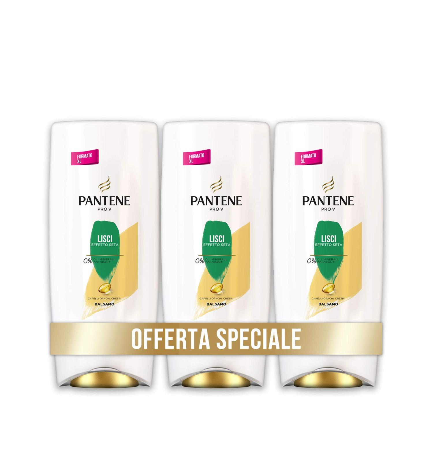 Buy Pantene Pro-V Silky Smooth Conditioner 3-Pack - Smoothing Conditioner for Frizzy & Dull Hair - 600ml | International Shipping Available - Buy Online on SooperMarket.com