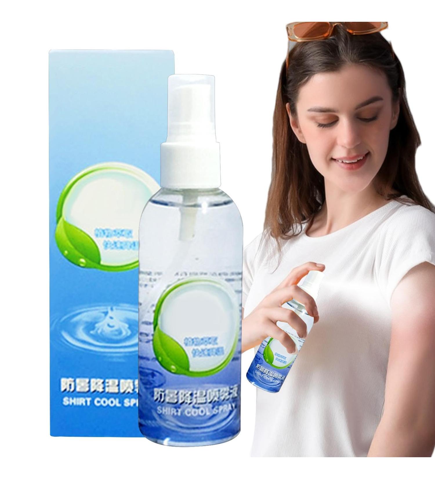 Cooling Mist Spray for Summer - Skin-Friendly Soothing Summer Spray Cooling Body Mist | Non-sticky Instant Cooling Mist Cooling Face Spray for Camping Hiking Fishing - Buy Online on SooperMarket.com