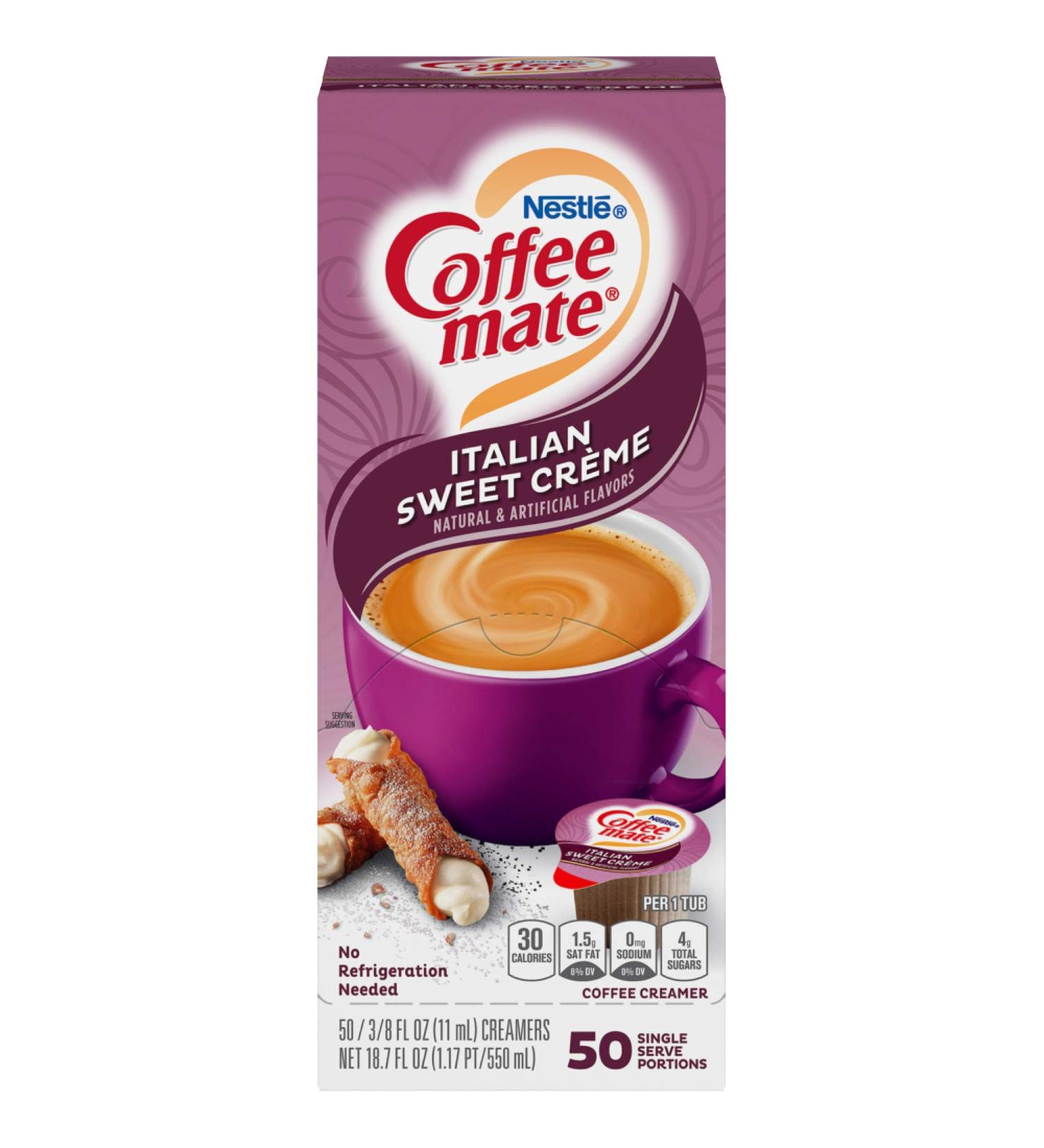 COFFEE-MATE Italian Sweet Cr me Liquid Coffee Creamer 550 ml - Buy Online on SooperMarket.com