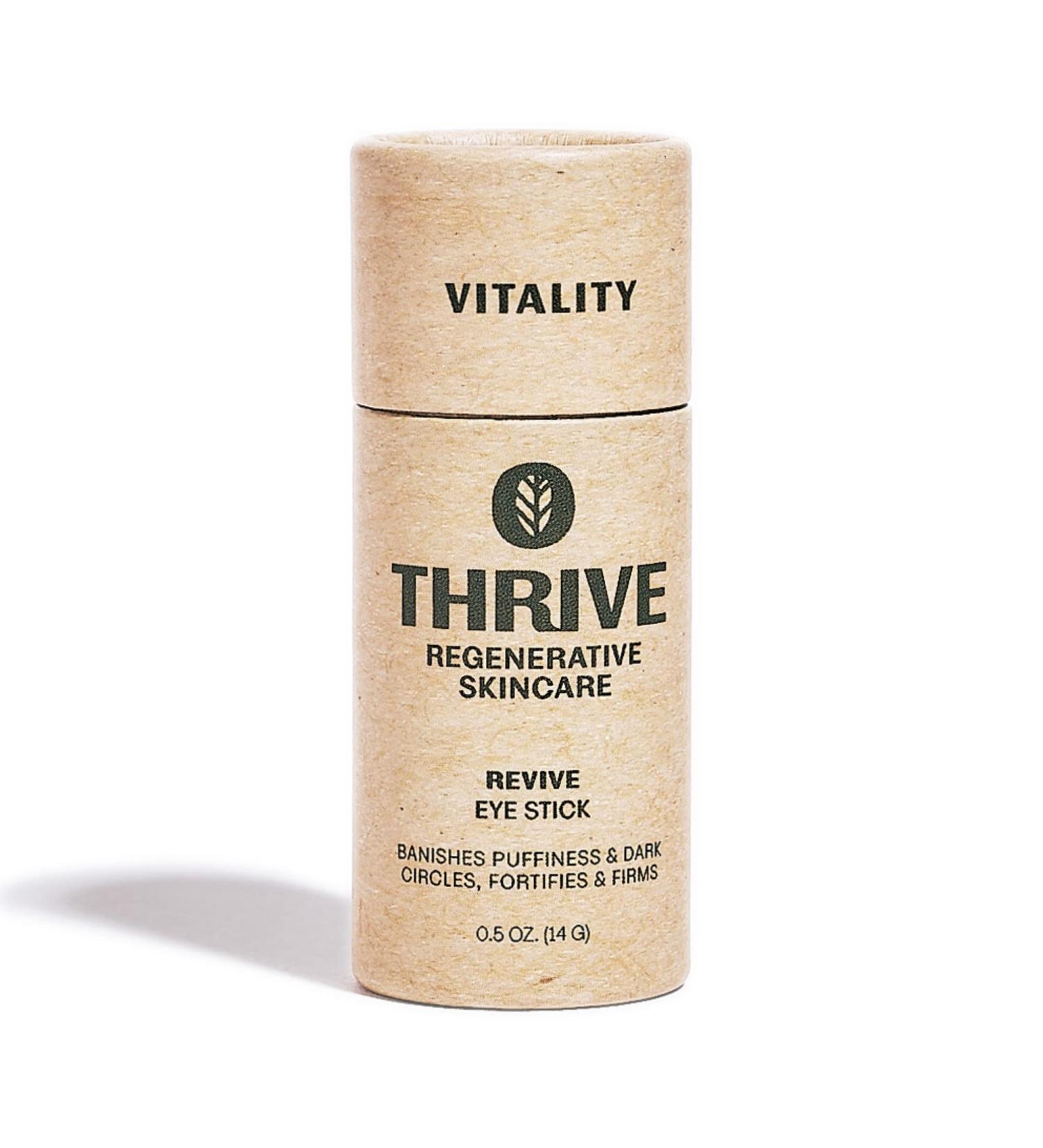 Thrive Revive Eye Balm Stick - Under Eye Brightener - Reduces Puffy Eye Bags - Vegan - Made in USA - 0.5 Oz - Buy Online on SooperMarket.com