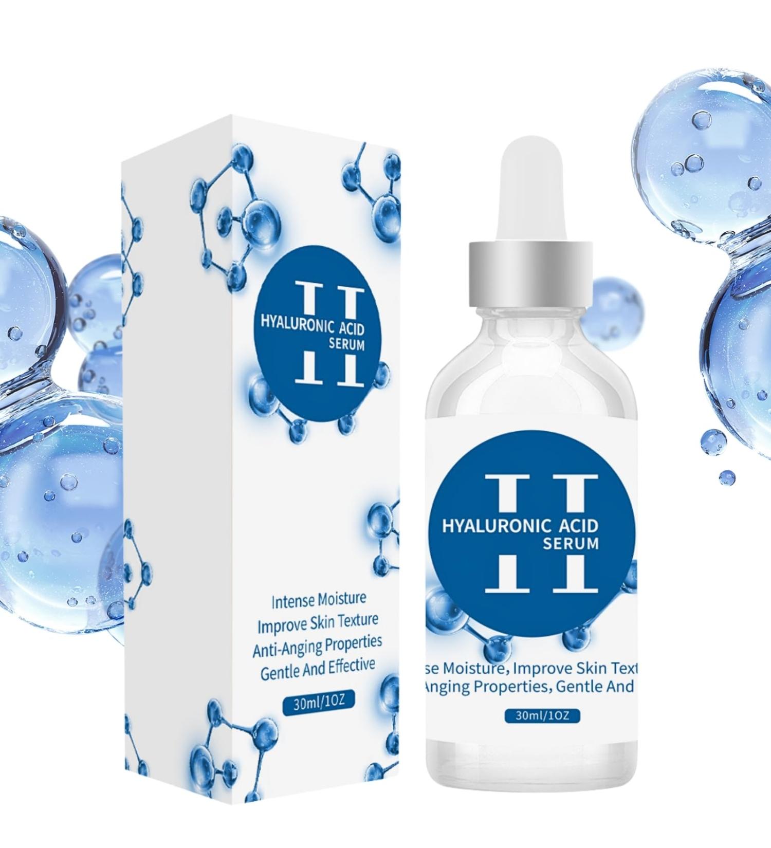 Trendyfave Hyaluronic Acid Serum Serums Skincare Moisturiser Face Women For Anti Aging Firming And Plumping Of Skin Fine Lines Deep Wrinkle Filler Brightening Serum Hydrating Serum With Glycerin - Buy Online on SooperMarket.com