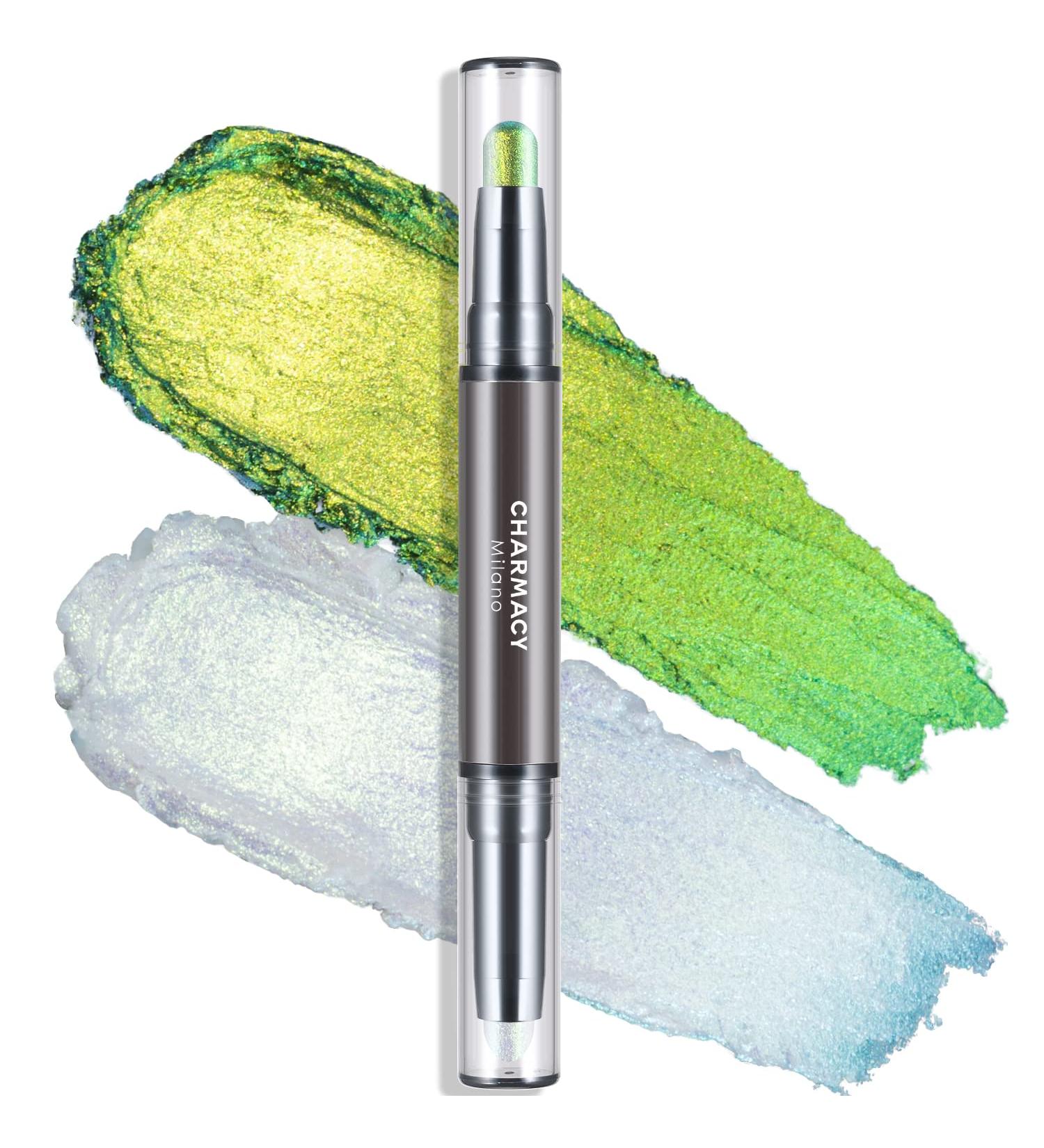 CHARMACY Multichrome 2 in 1 Cream Eyeshadow Stick - Waterproof, High Pigmented Vegan Highlighter Stick (906) - Buy Online on SooperMarket.com