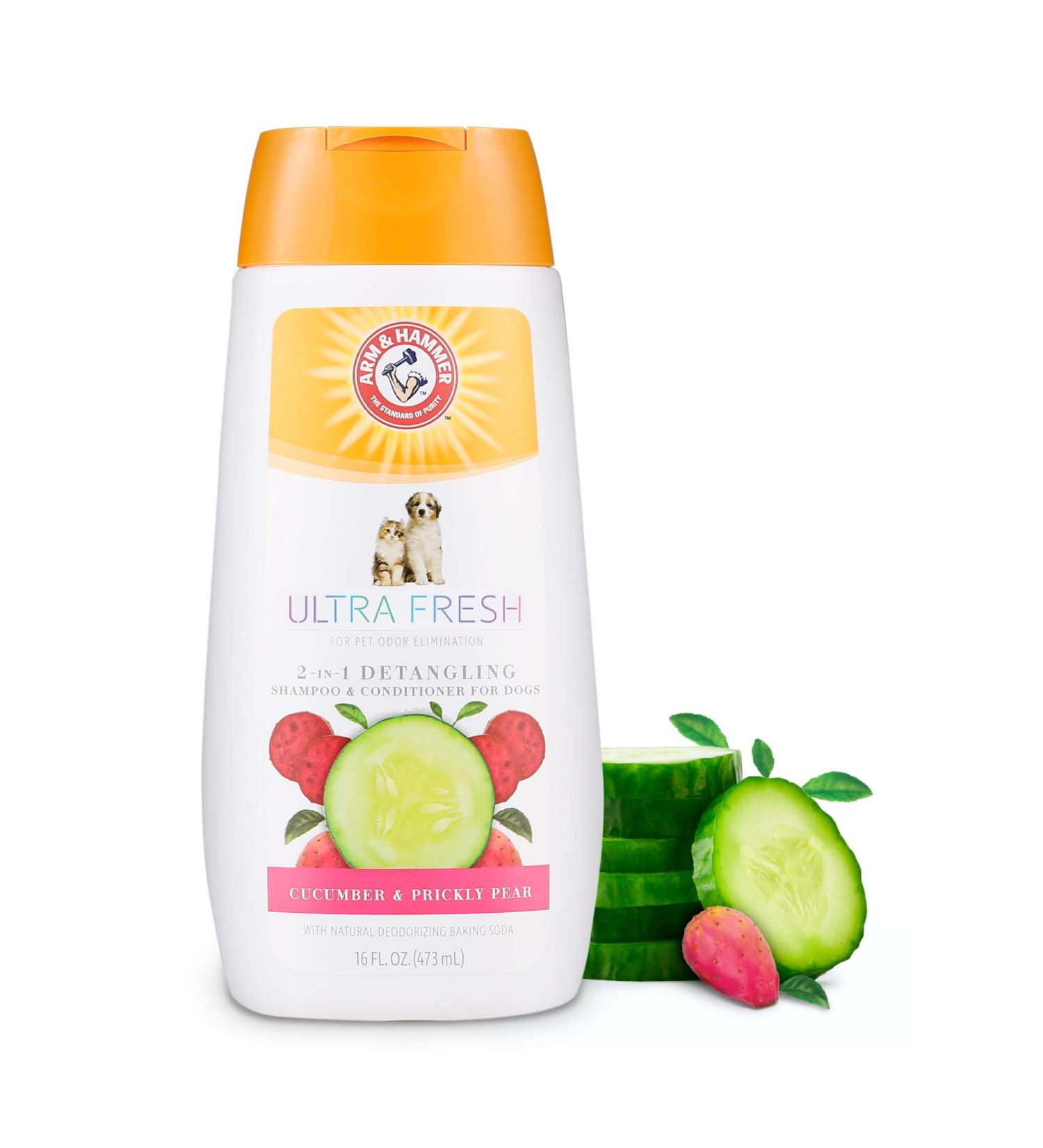 Arm & Hammer Ultra Fresh 2-in-1 Detangling Shampoo & Conditioner - Coconut Oil & Silk Protein | International Shipping - Buy Online on SooperMarket.com