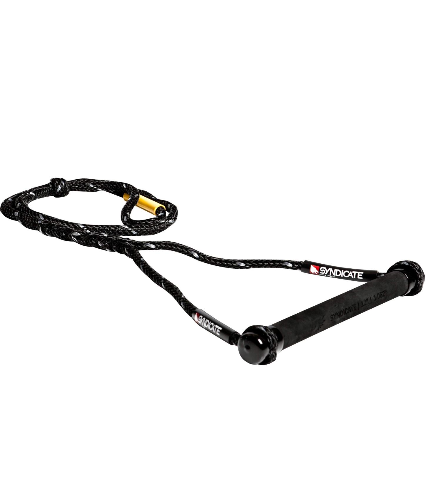 HO Molded Eva 13in Handle W/Mainline Ski Rope Combo 75Ft