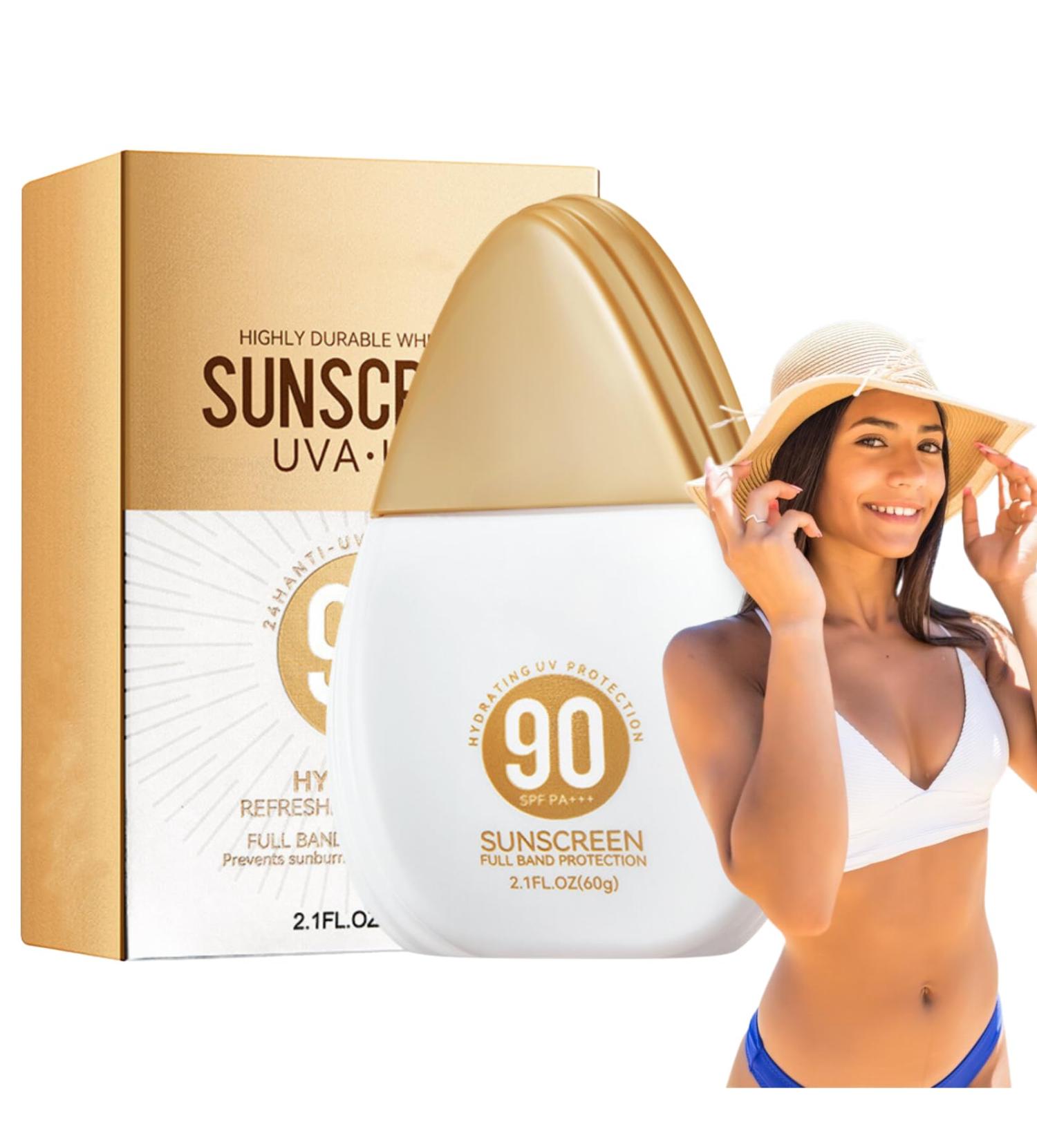 Sun UV Face Shine Control SPF 90 Cream (60g) Sun Cream Protects Against UVA/UVB Rays and Premature Skin Ageing Sunscreen for Delicate Facial Skin - Buy Online on SooperMarket.com