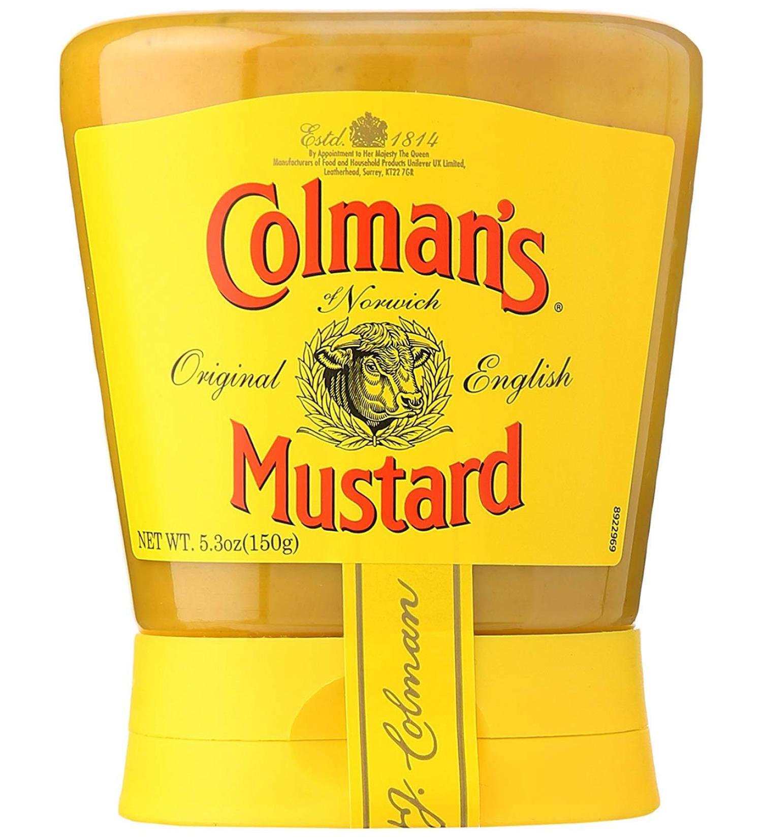 Colman's Squeezy Mustard 5.3oz (Pack of 2) - Hot & Tangy for Grilling, Dips, Dressings, Marinades - Buy Online on SooperMarket.com