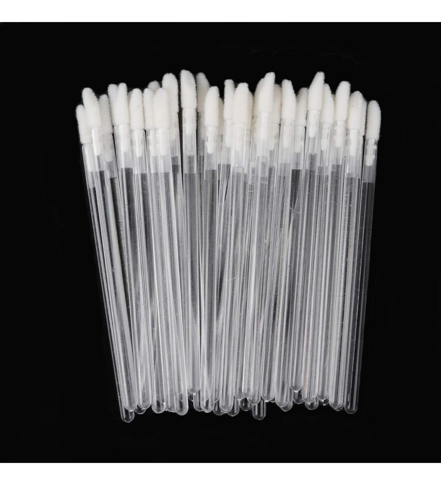 300 Pack Disposable Lip Gloss Applicators - Clear Lipstick Wands Bulk Set - Buy Online on SooperMarket.com