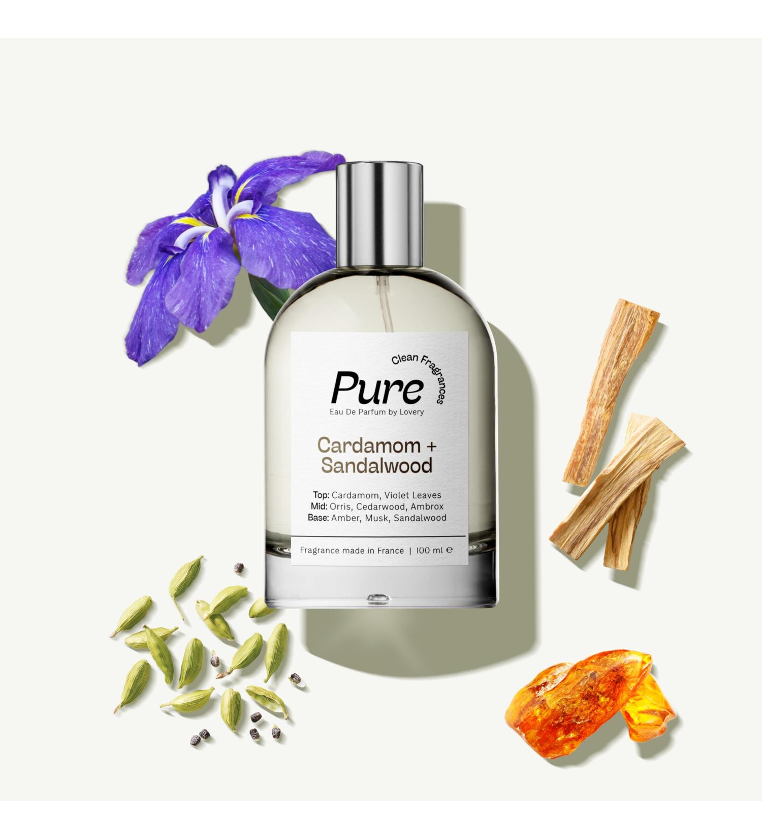 Valentine LOVERY Pure Cardamom Sandalwood Perfumes for Women & Men Inspired by L.LBO Fragrance S.antal 33. Eau de Parfum Long Lasting Perfume Vegan Clean Unisex Perfume Spray Gifts for Mom France - Buy Online on SooperMarket.com