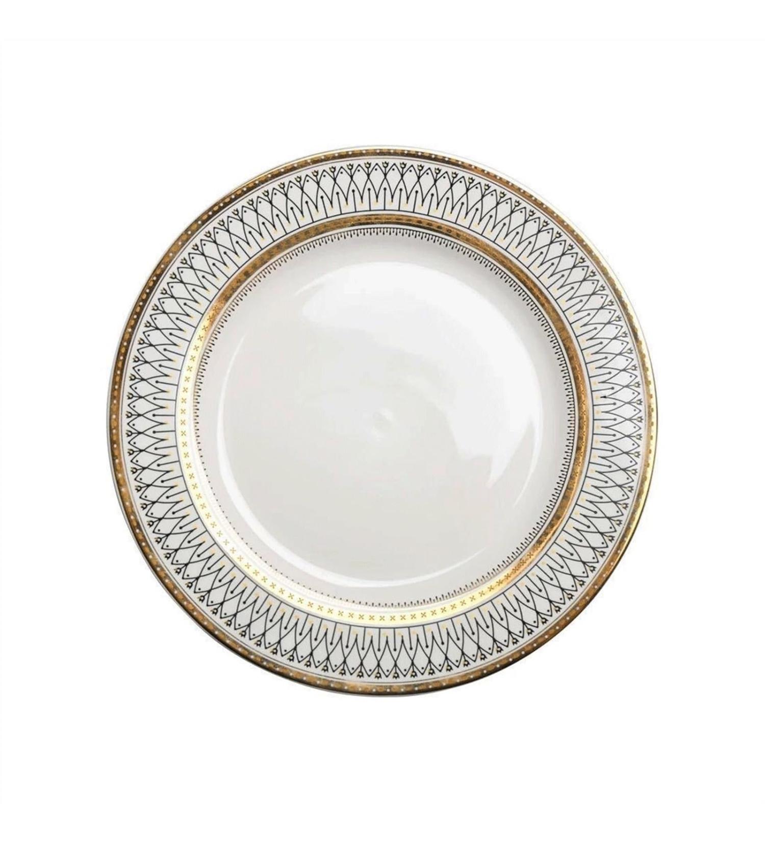 Serving Plates Exquisite Ceramic Dinner Plate Snack Plate Fruit Plate Sturdy Steak Plate Not Easy to Scratch for Kitchen Restaurant Western Food for Appetizer Dinner and Desserts (Size : 20.5cm) - Buy Online on SooperMarket.com