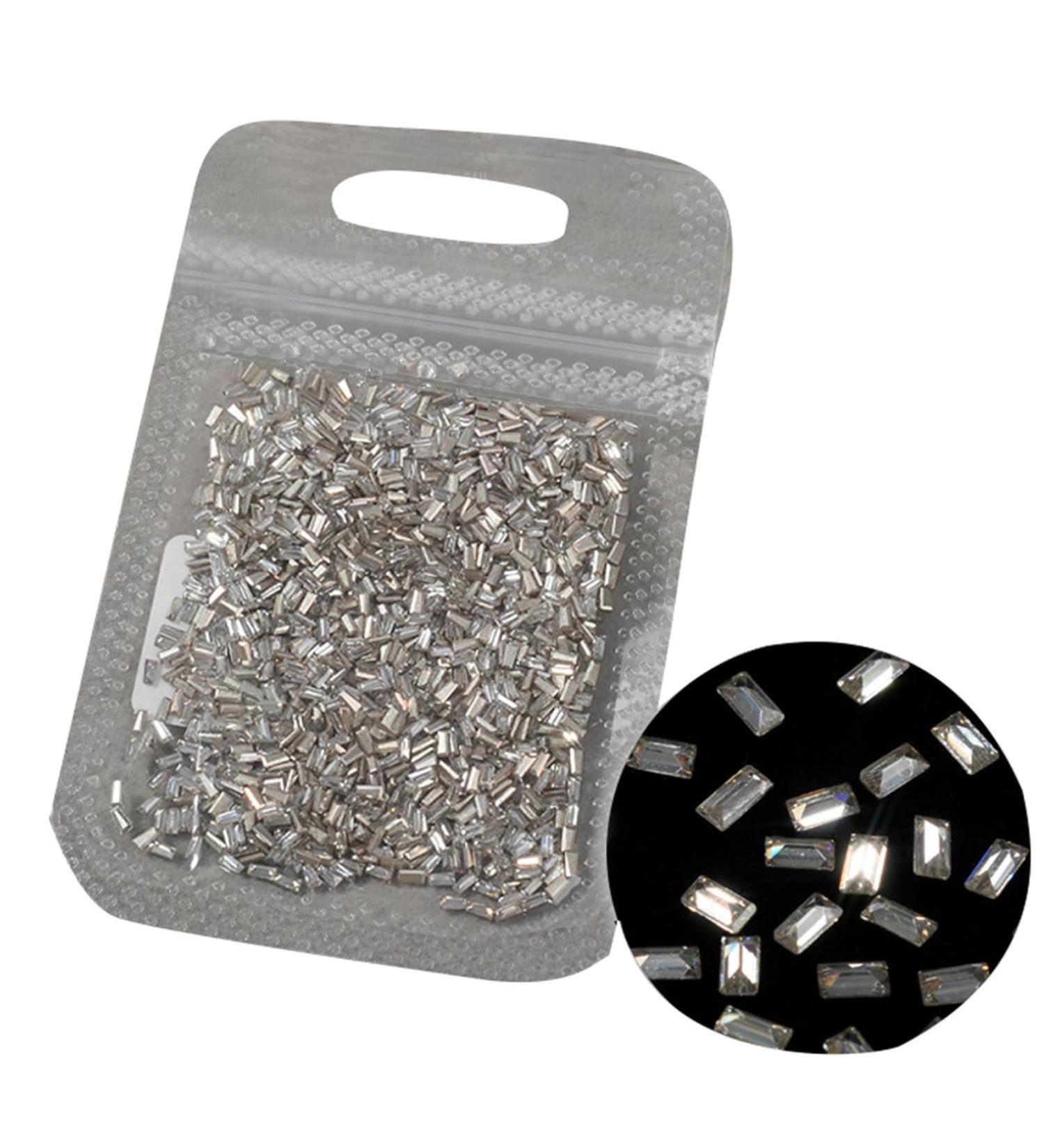 1440Pcs Flatback Rhinestones Nails Art For DIY Projects And Clothing Embellishments Crafts And Sewing Nails Art Decoration 07 strips - Buy Online on SooperMarket.com