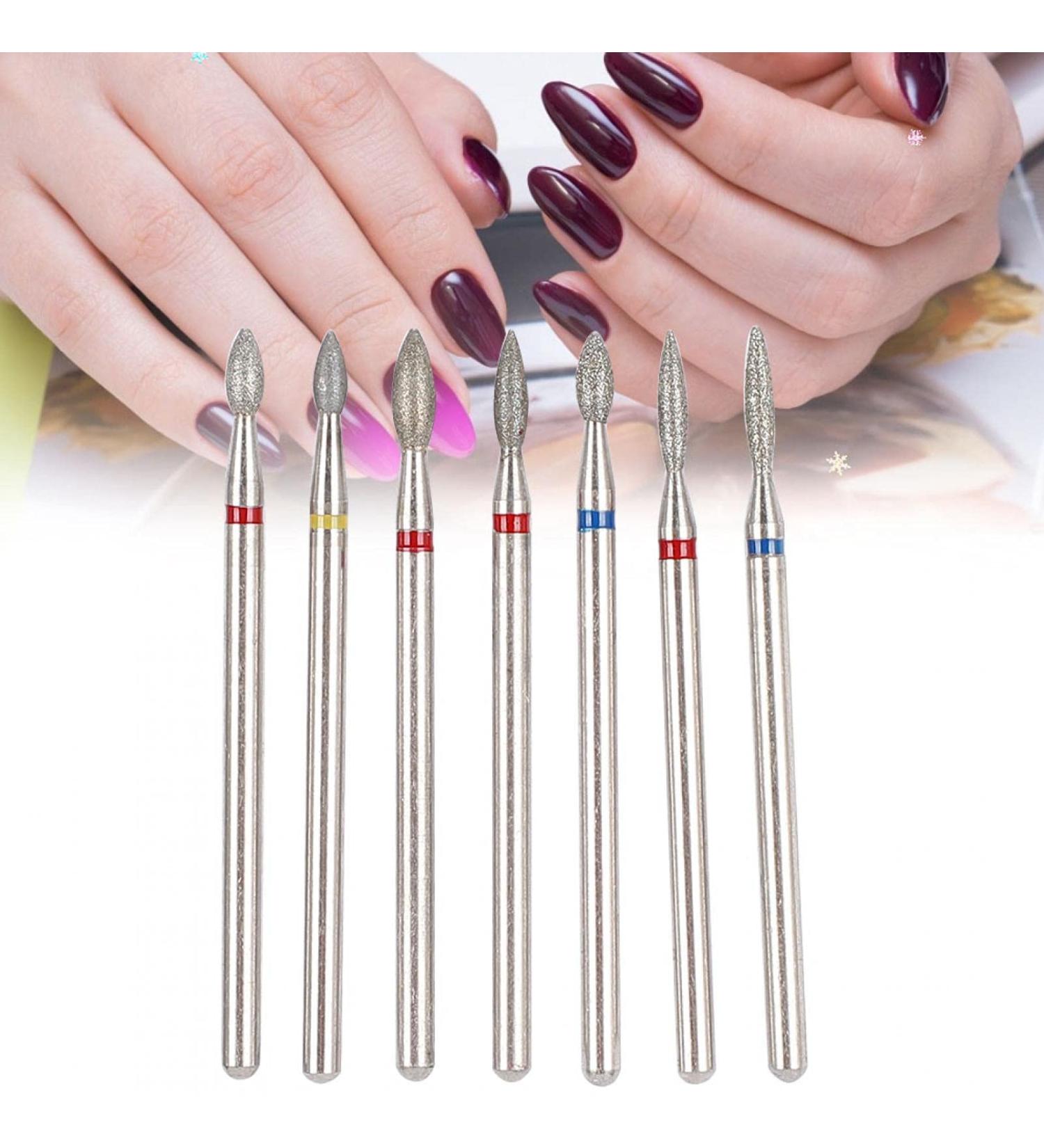 Kuuleeyn 6-Piece Nail Drill Set - Multifunctional Electric Manicure Tool for Glass & Plastic Nails - Buy Online on SooperMarket.com