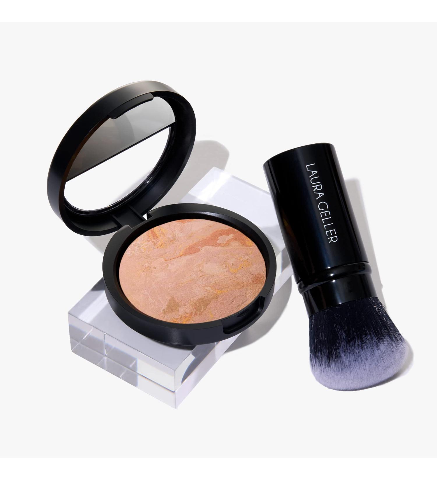 LAURA GELLER NEW YORK Baked Balance-n-Brighten Foundation & Kabuki Brush Set - Fair (2 PC) - Buy Online on SooperMarket.com