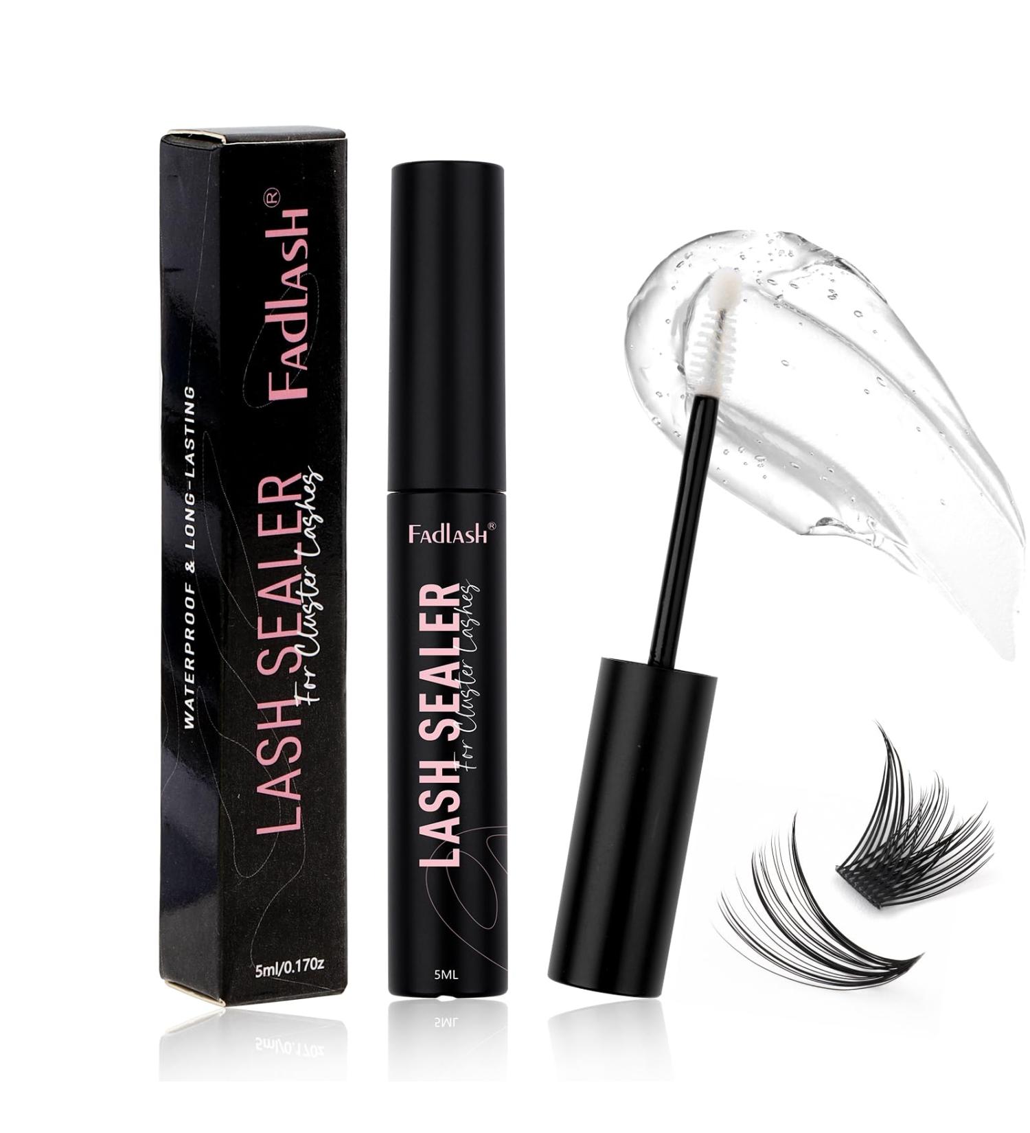 Lash Sealant for Eyelash Extensions | Long-Lasting Overnight Sealer | 5ml Clear Lash Coat for Cluster Lashes - Buy Online on SooperMarket.com
