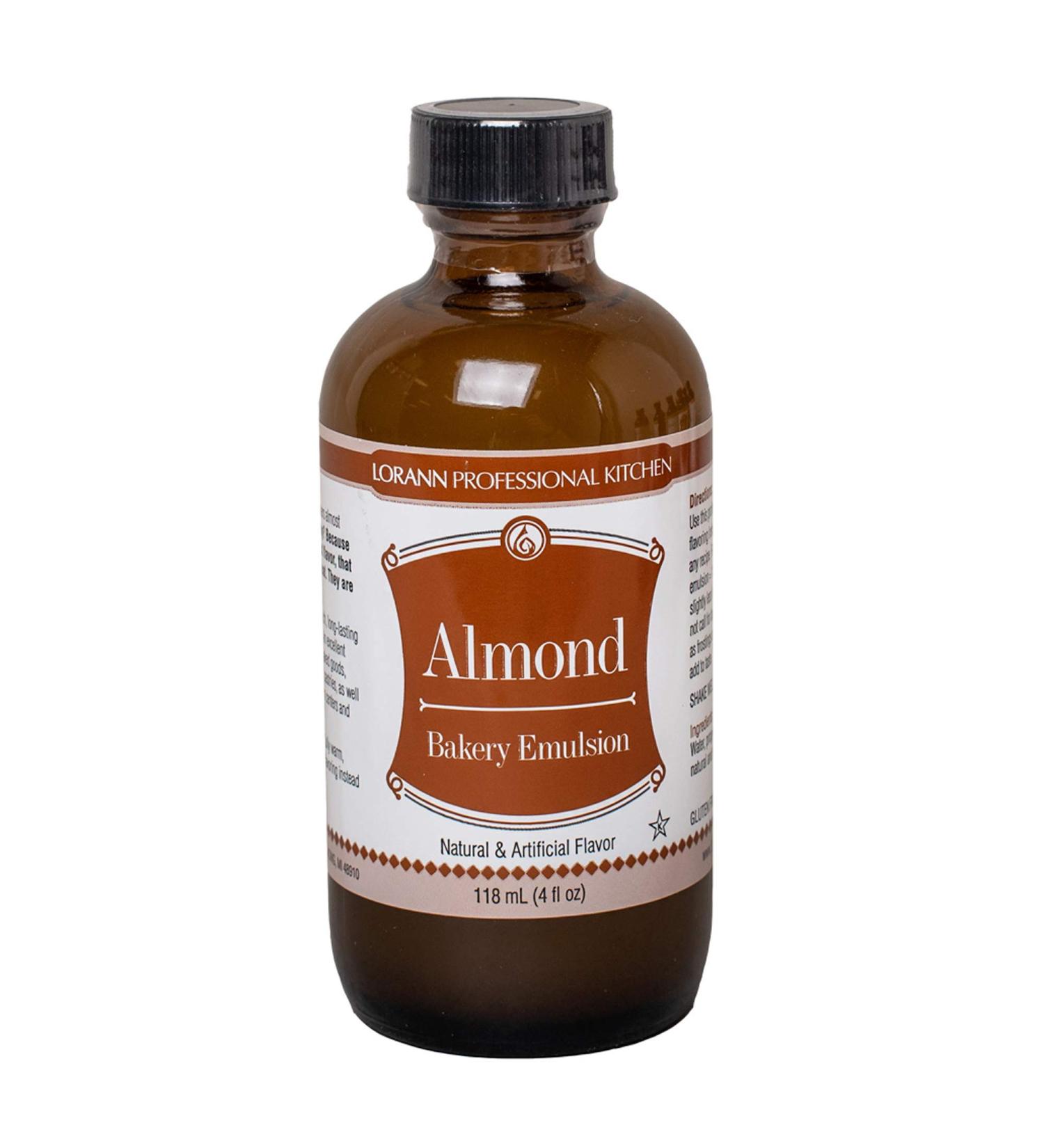 LorAnn Almond Bakery Emulsion 4 oz - Premium Baking Flavor for Perfect Treats - Buy Online on SooperMarket.com