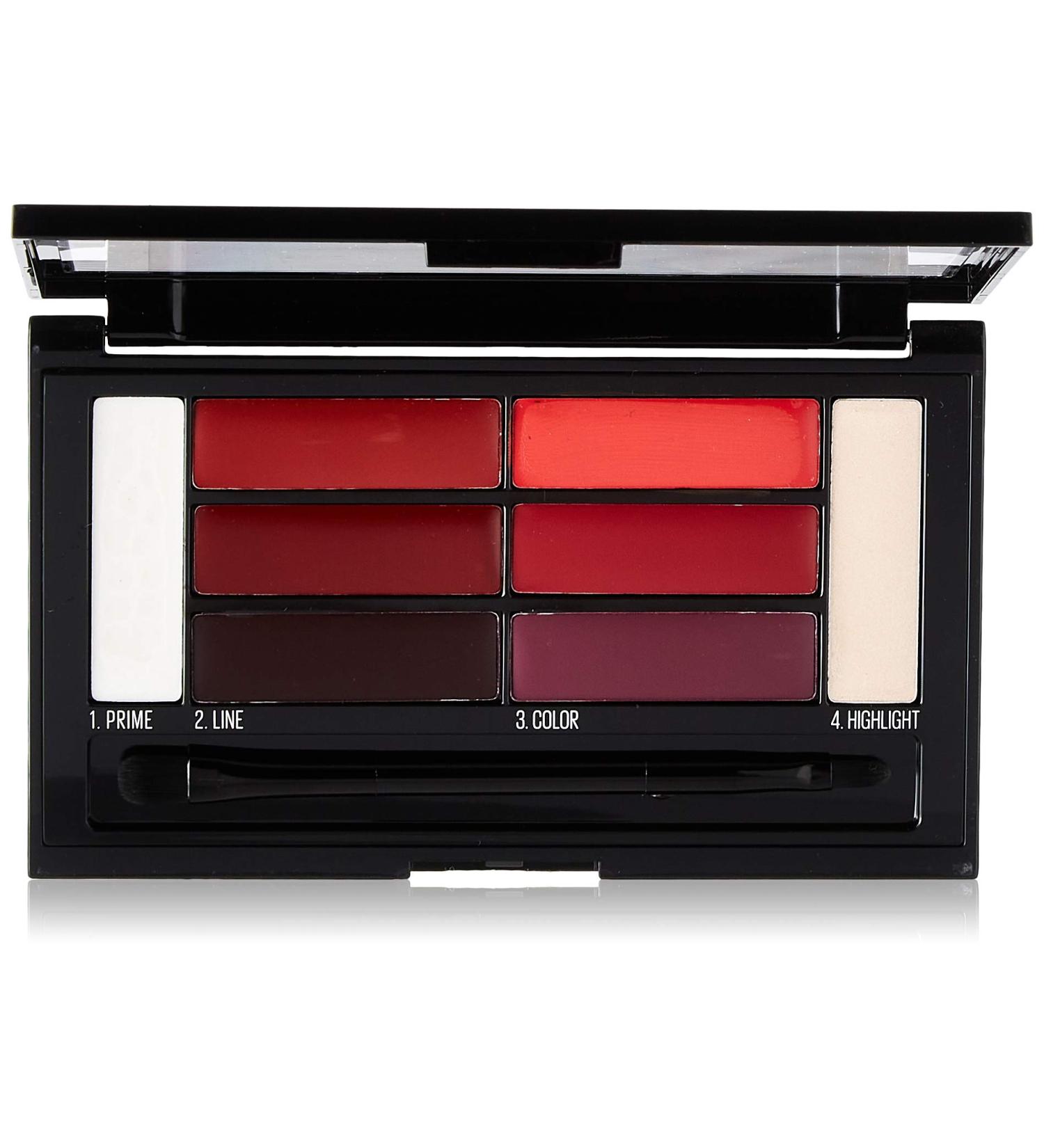 Maybelline New York Lip Palette - Color Sensational Lip Contour Palette Crimson Vixen | International Shipping Available - Buy Online on SooperMarket.com