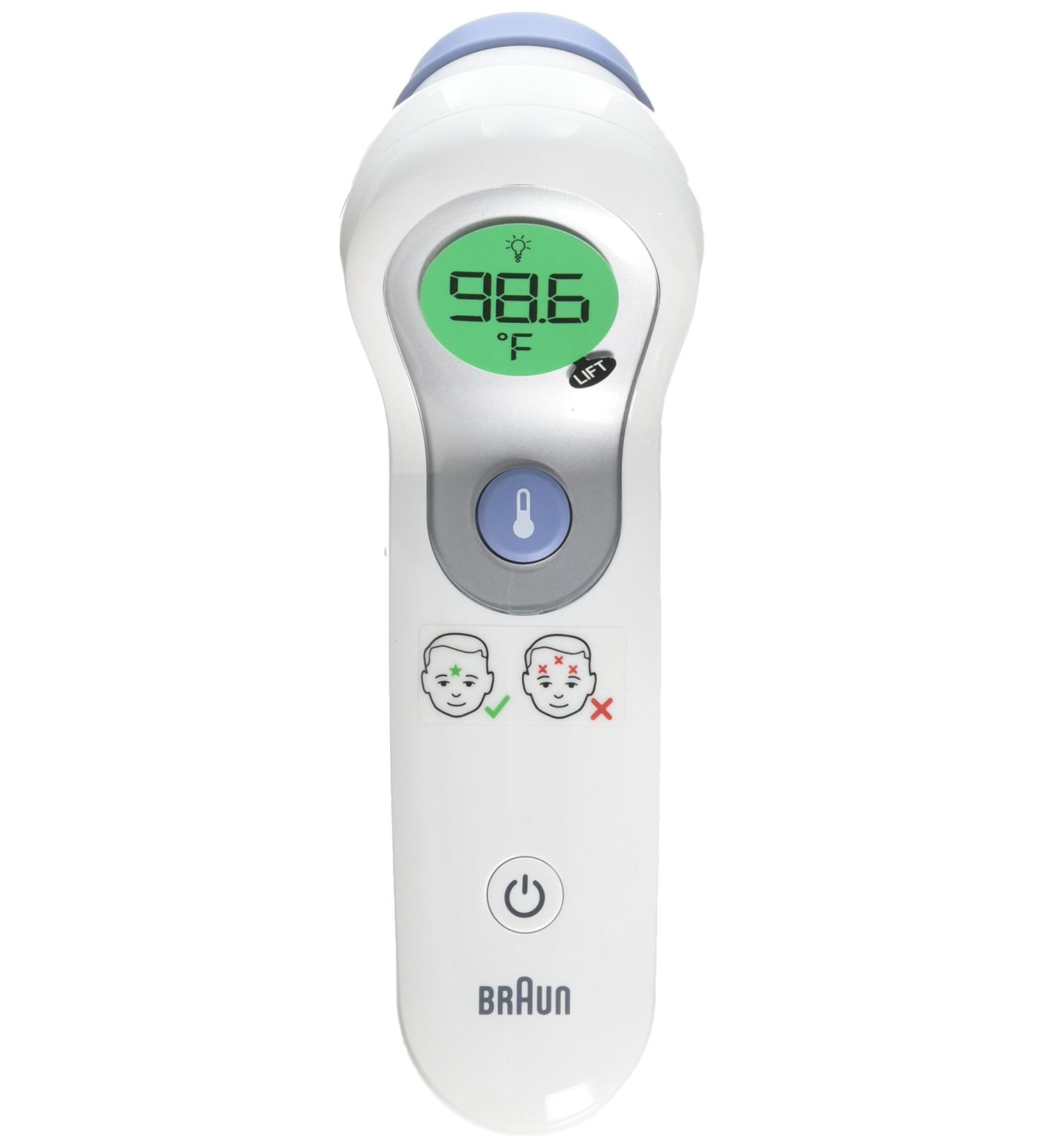Braun NTF300US No Touch Forehead Thermometer - Accurate Temperature Reading - Buy Online on SooperMarket.com