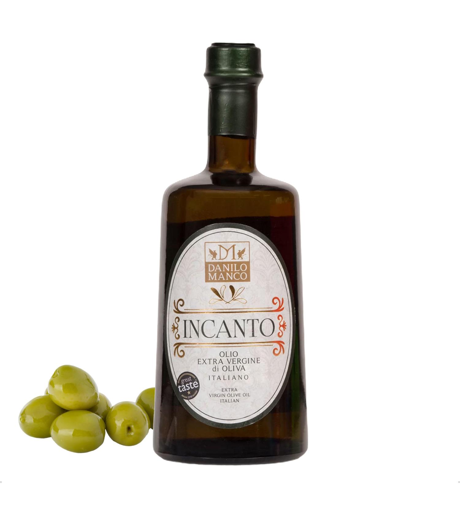 Incanto Sicilian Cold Pressed Extra Virgin Olive Oil Award Winning Italian Olive Oil Perfect For Everyday Cooking Marinades And Salad Dressings 250 ML - Buy Online on SooperMarket.com