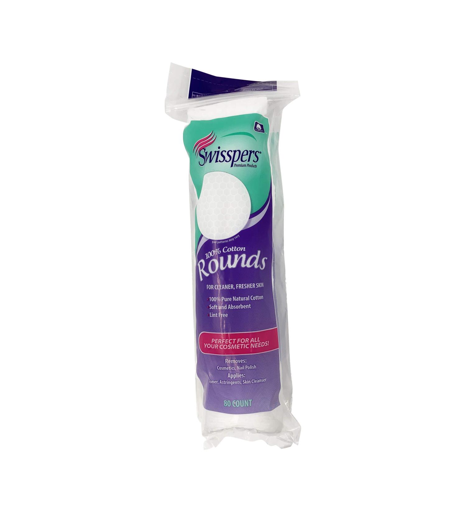 Us Cotton Swiss Beauty Pad (1x80 Ct) (1 Pack)